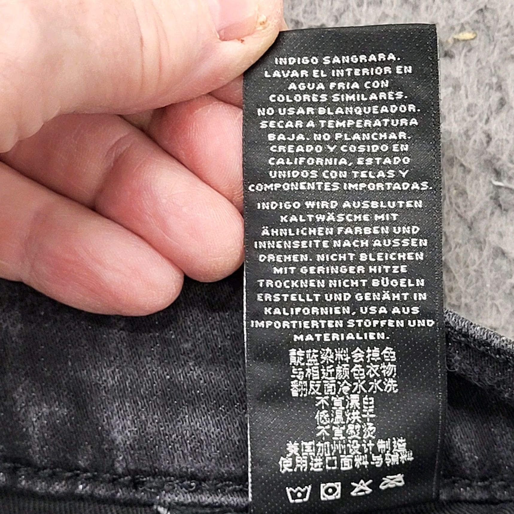 J Brand J Brand Jeans Men's 30x31 Black Kane Straight Fit Jeans Size US 30 / EU 46 - 7 Thumbnail