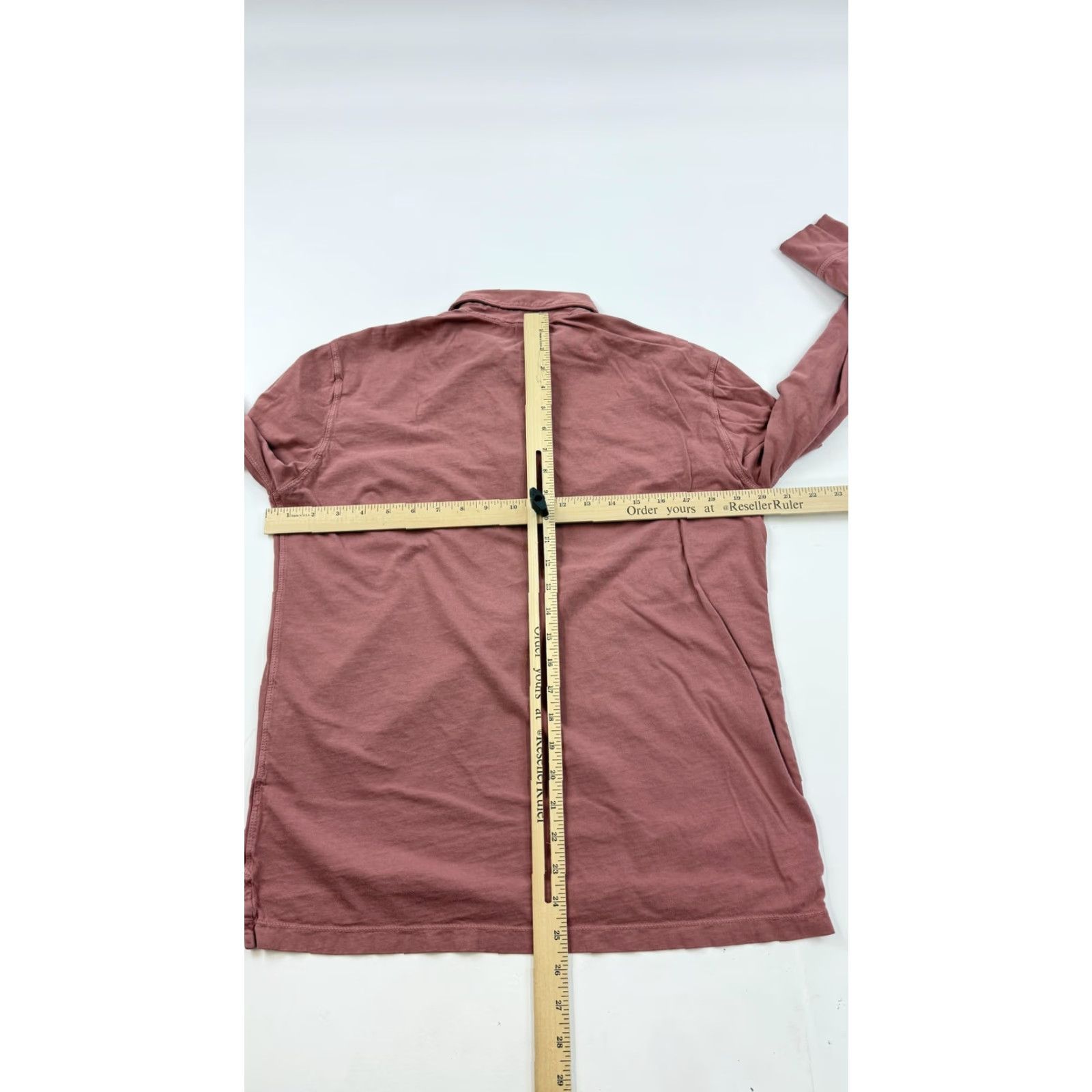 J.Crew J.Crew Shirt Mens Medium Pink Long Sleeve Polo Pocket Top Broken-In Cotton Shirt Size US M / EU 48-50 / 2 - 4 Thumbnail