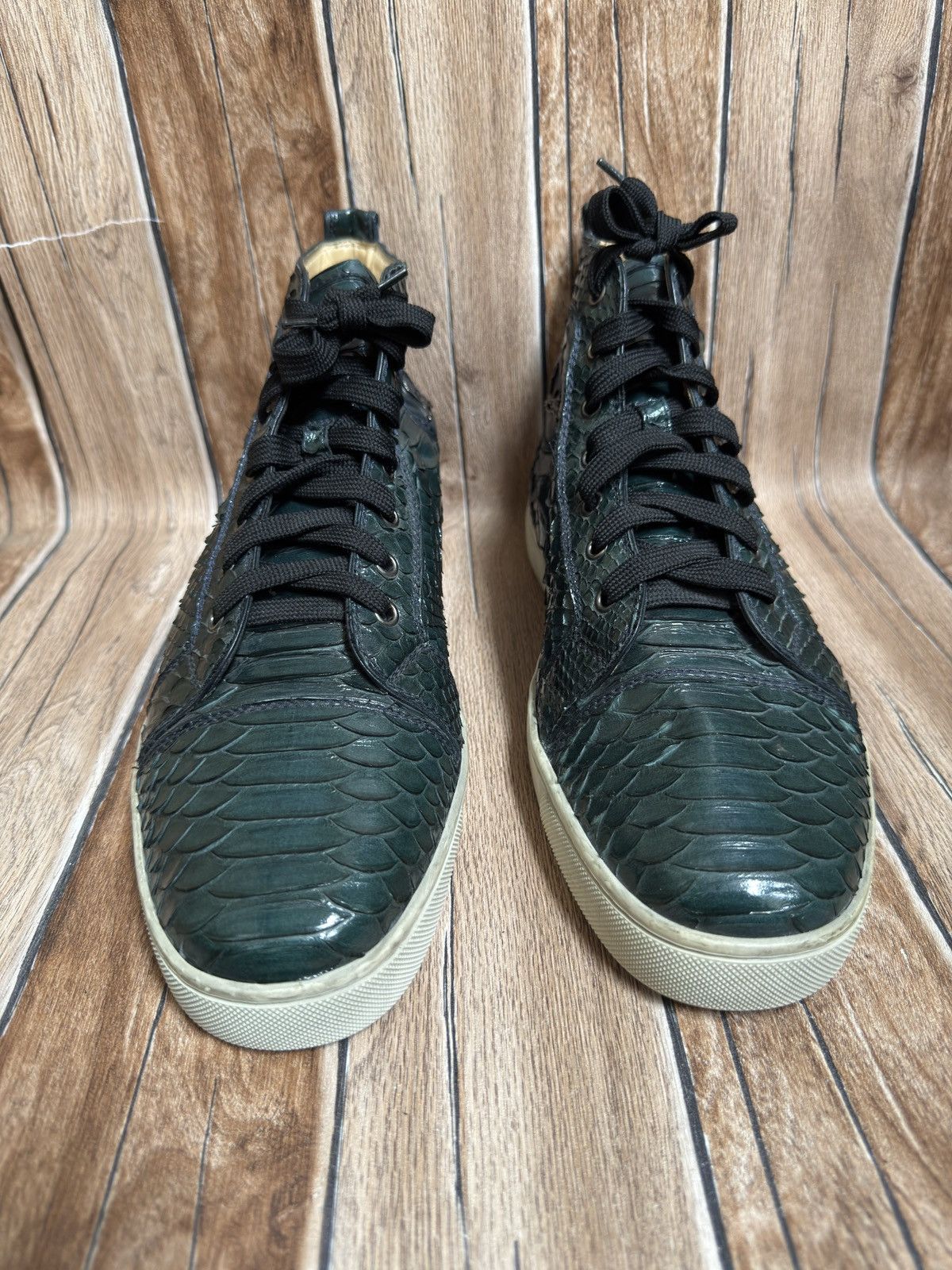 Christian Louboutin 🕷️🔋Louis python sneaker Size US 13 / EU 46 - 7 Thumbnail