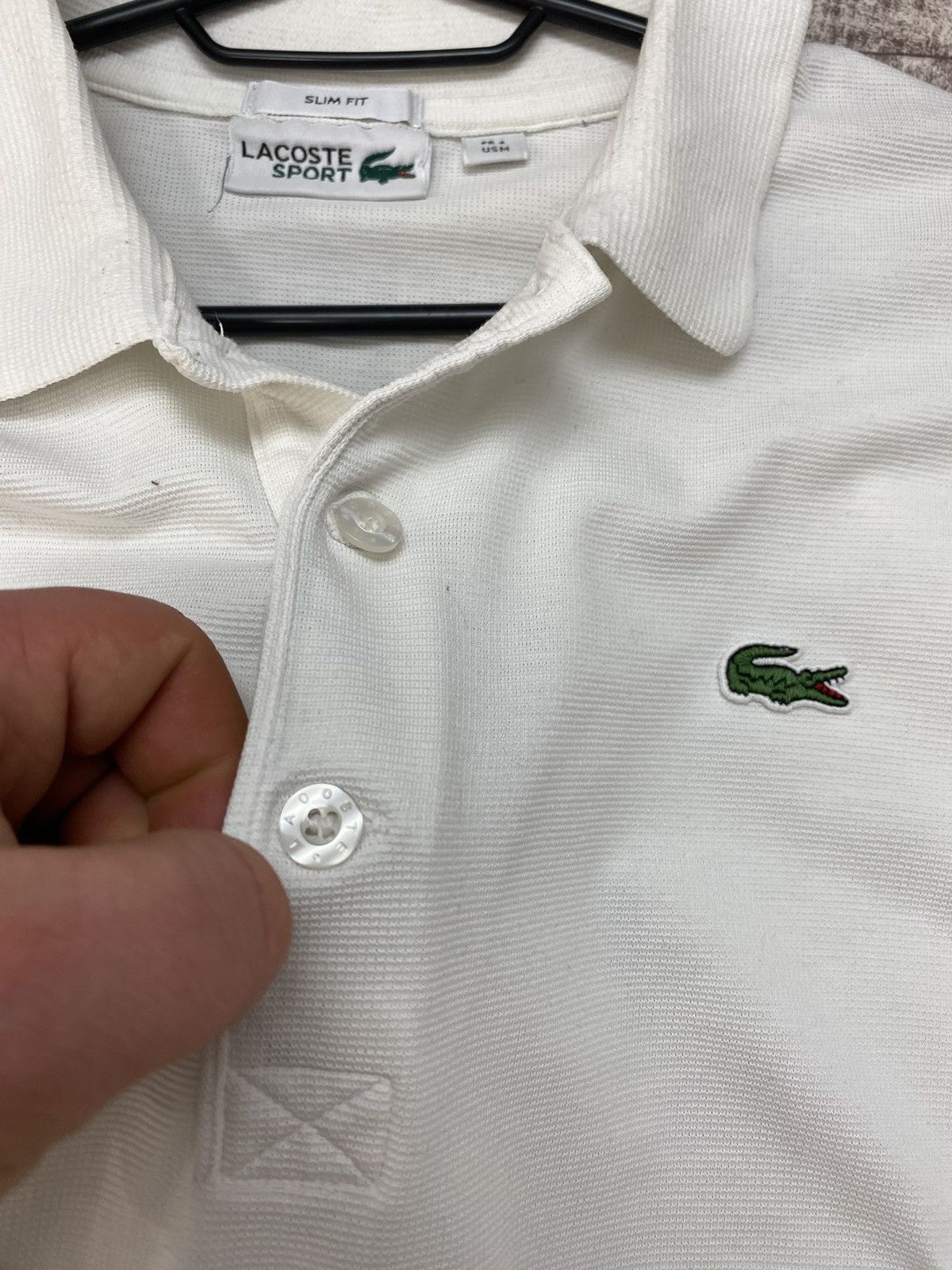 Lacoste × Vintage Vintage Lacoste shirt Y2K style Size US M / EU 48-50 / 2 - 7 Thumbnail