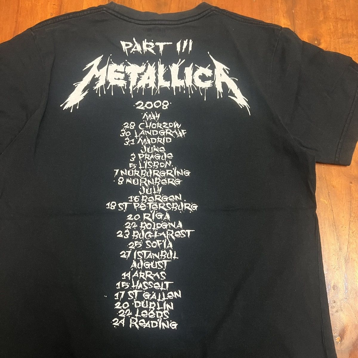 Metallica Vintage Metallica Tour Uniqlo Size US S / EU 44-46 / 1 - 4 Thumbnail