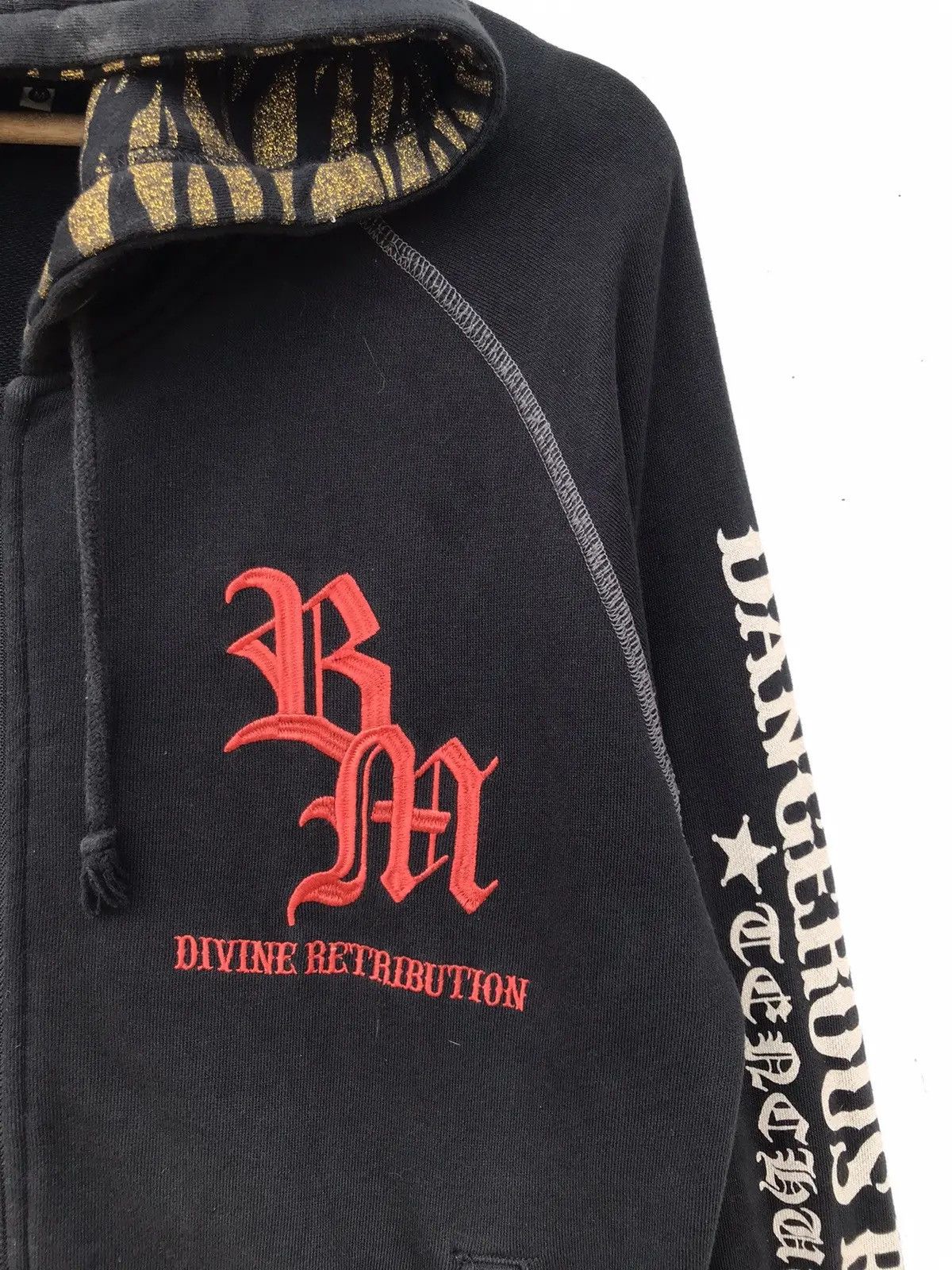 If Six Was Nine Divine Retribution "DANGEROUS BEAUTY" Geisha Samurai Hoodie Size US M / EU 48-50 / 2 - 5 Thumbnail