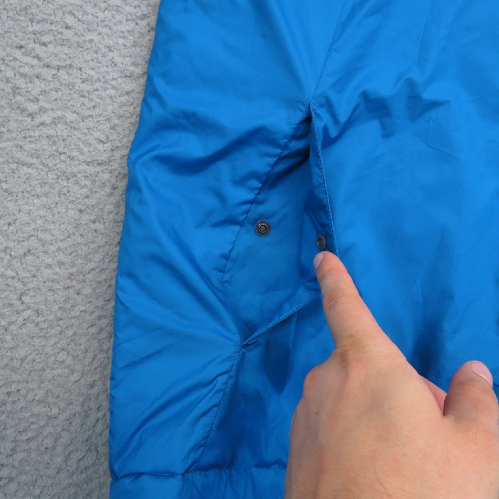 The North Face North Face Jacket Mens XXL Blue Lightweight Full Zip Puffer Coat Softshell Stow Size US XXL / EU 58 / 5 - 5 Thumbnail