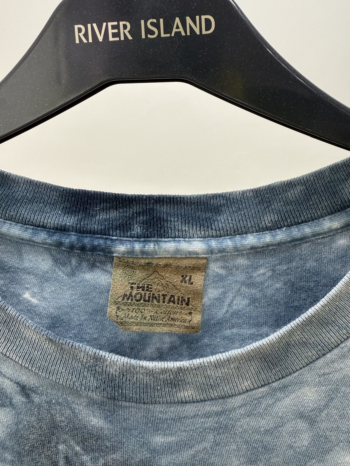 The Mountain Vintage 1997 The Mountain Tie Dye Overprinted T Shirt Size US XL / EU 56 / 4 - 5 Thumbnail