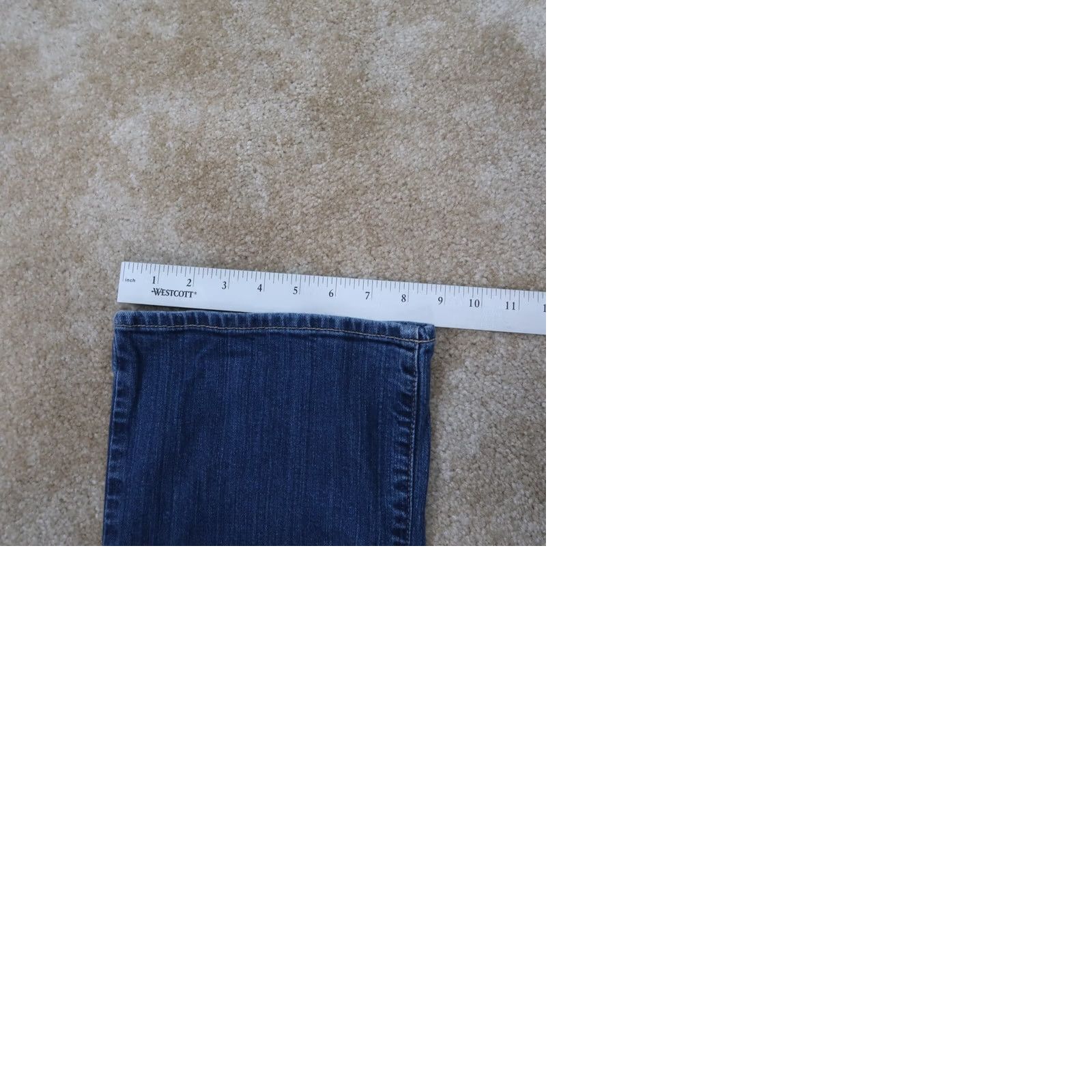 Eddie Bauer Eddie Bauer Jeans Bootcut Women’s 10 Blue Denim 30in Inseam Belt Loops 5-Pocket Slimming Regular Rise Mid Vintage No Size 32" / US 10 / IT 46 - 9 Thumbnail
