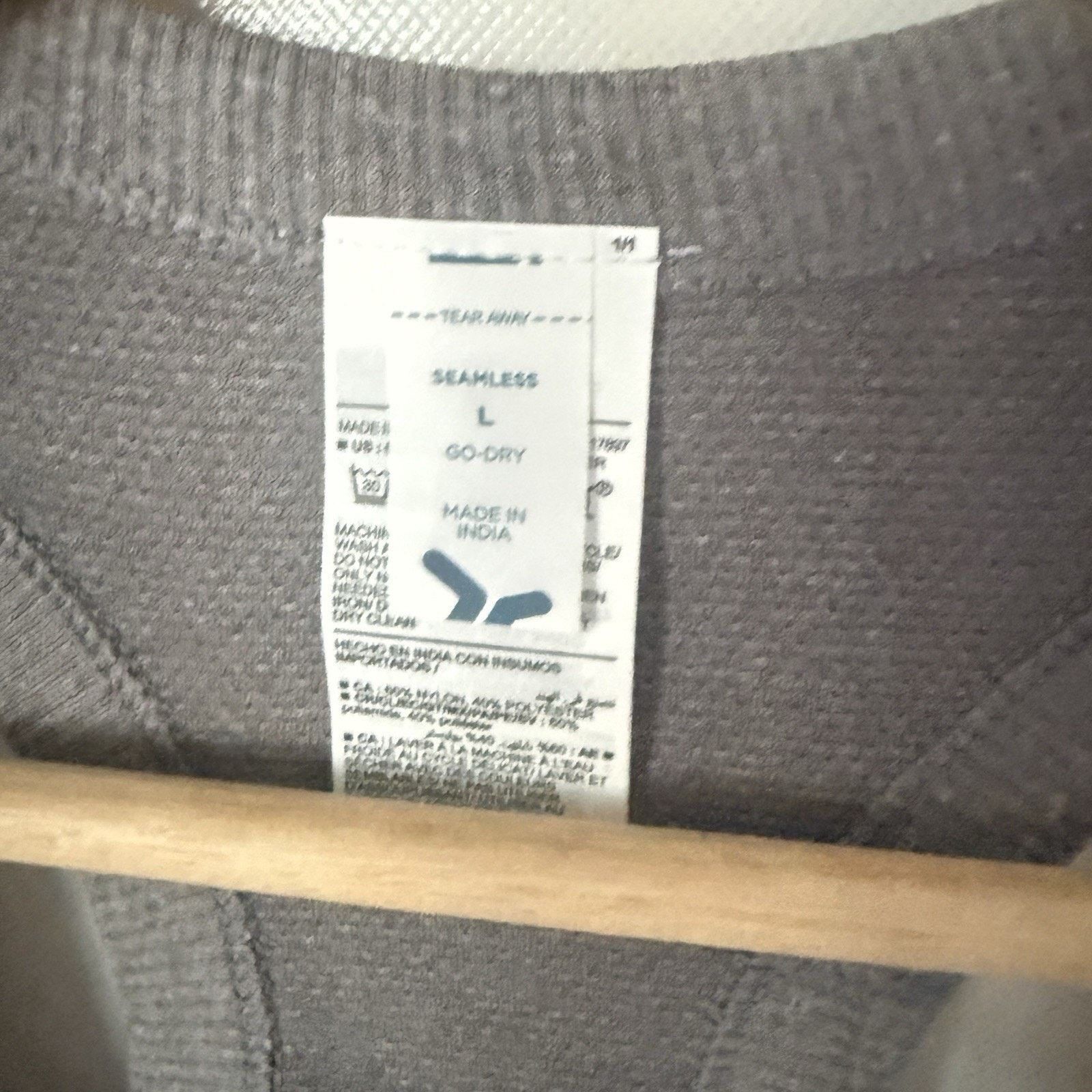 Old Navy Old Navy Active Seamless Go Dry Gym Yoga Running Tank Size L / US 10 / IT 46 - 3 Thumbnail