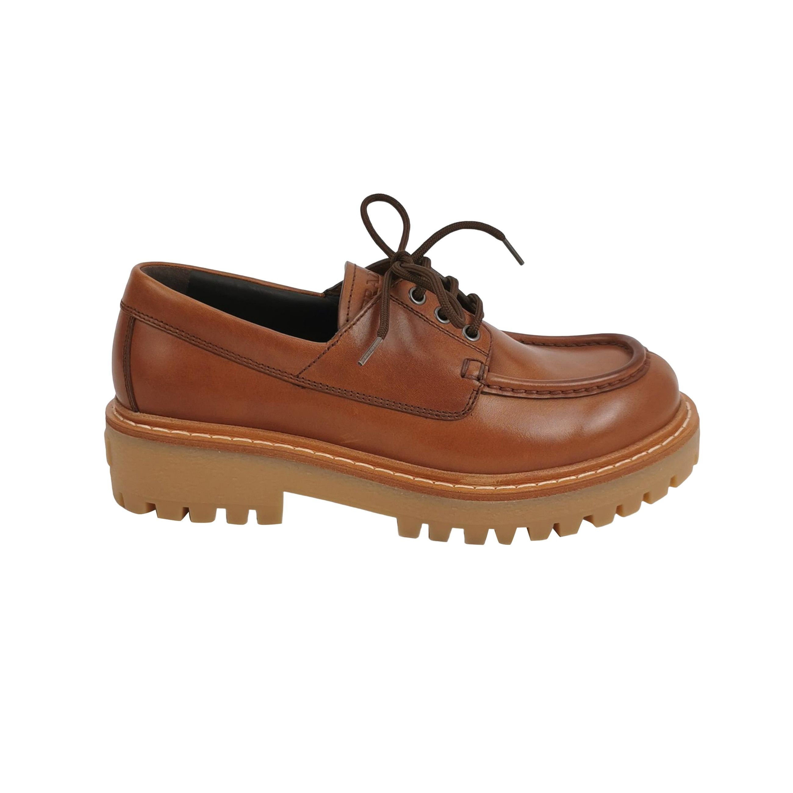Prada Prada Leather Lug Sole Casual Shoes 41.5 Size US 8 / EU 41 - 1 Thumbnail