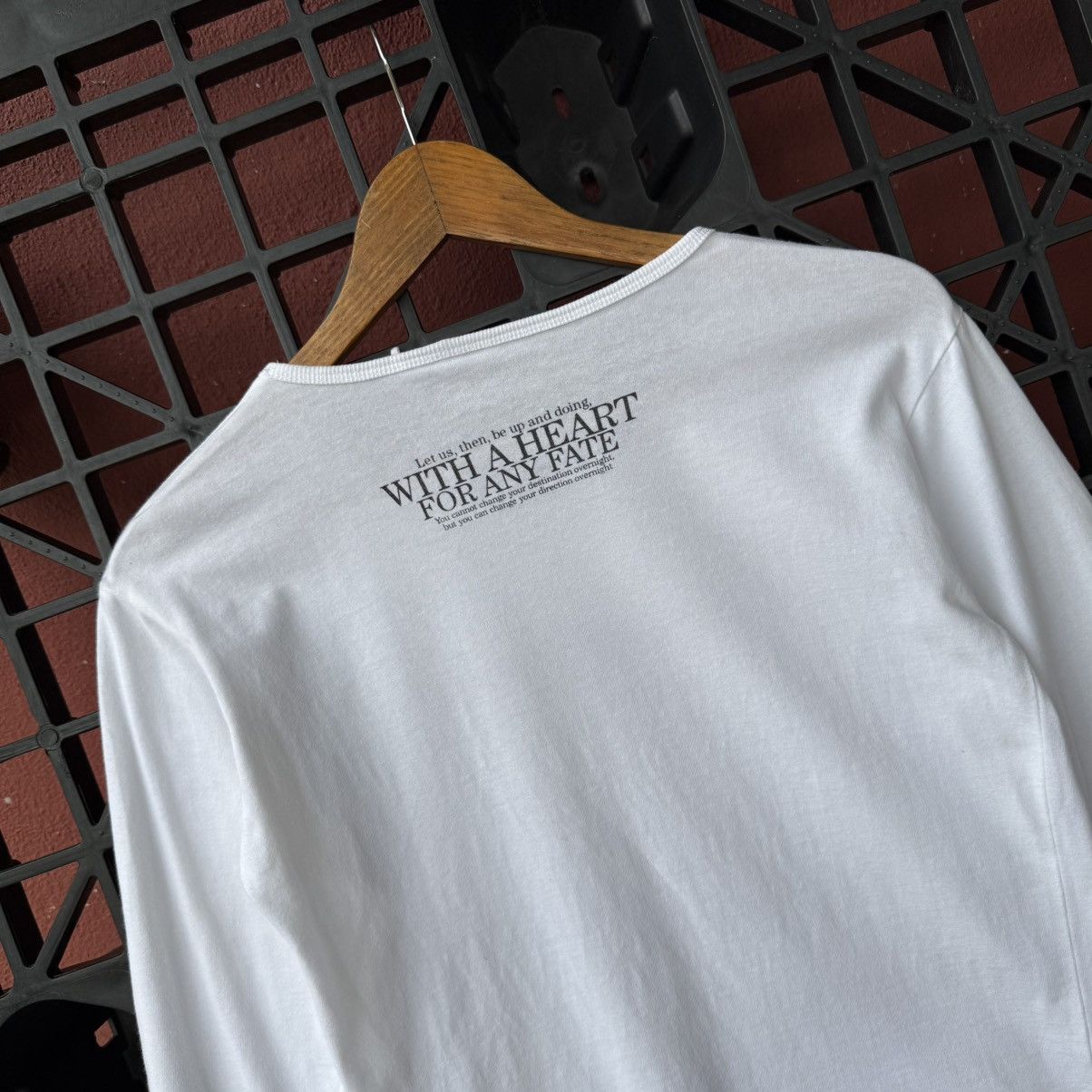 Japanese Brand Vintage Y2K Graphic Tee Continue Wording Nature Size M / US 6-8 / IT 42-44 - 9 Thumbnail