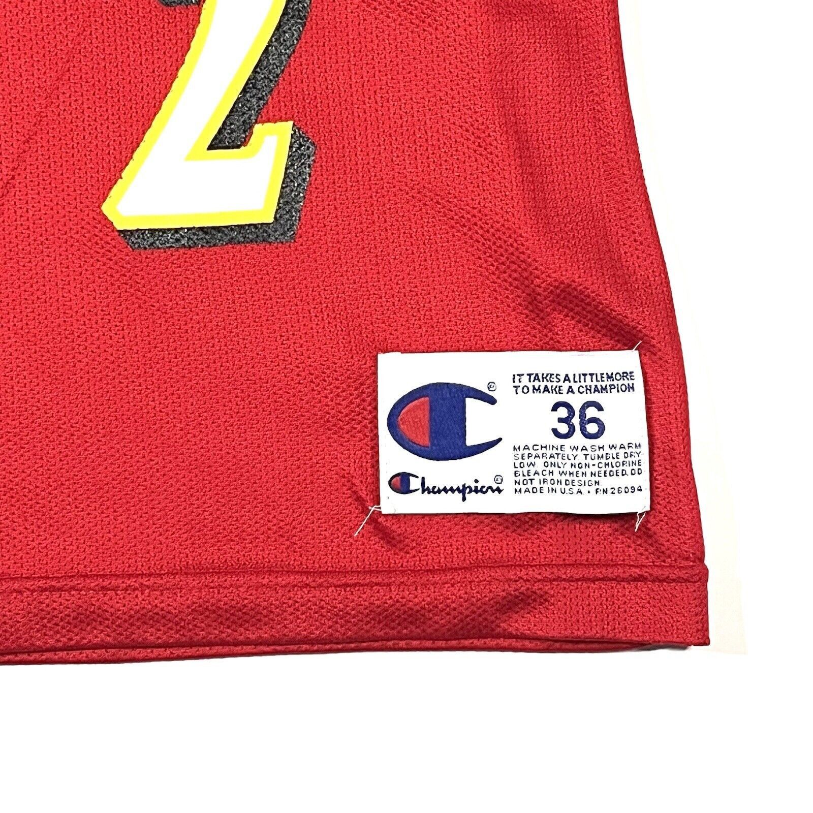 Vintage VTG Champion Atlanta Hawks Augmon Basketball Jersey 36 S Size US S / EU 44-46 / 1 - 4 Thumbnail