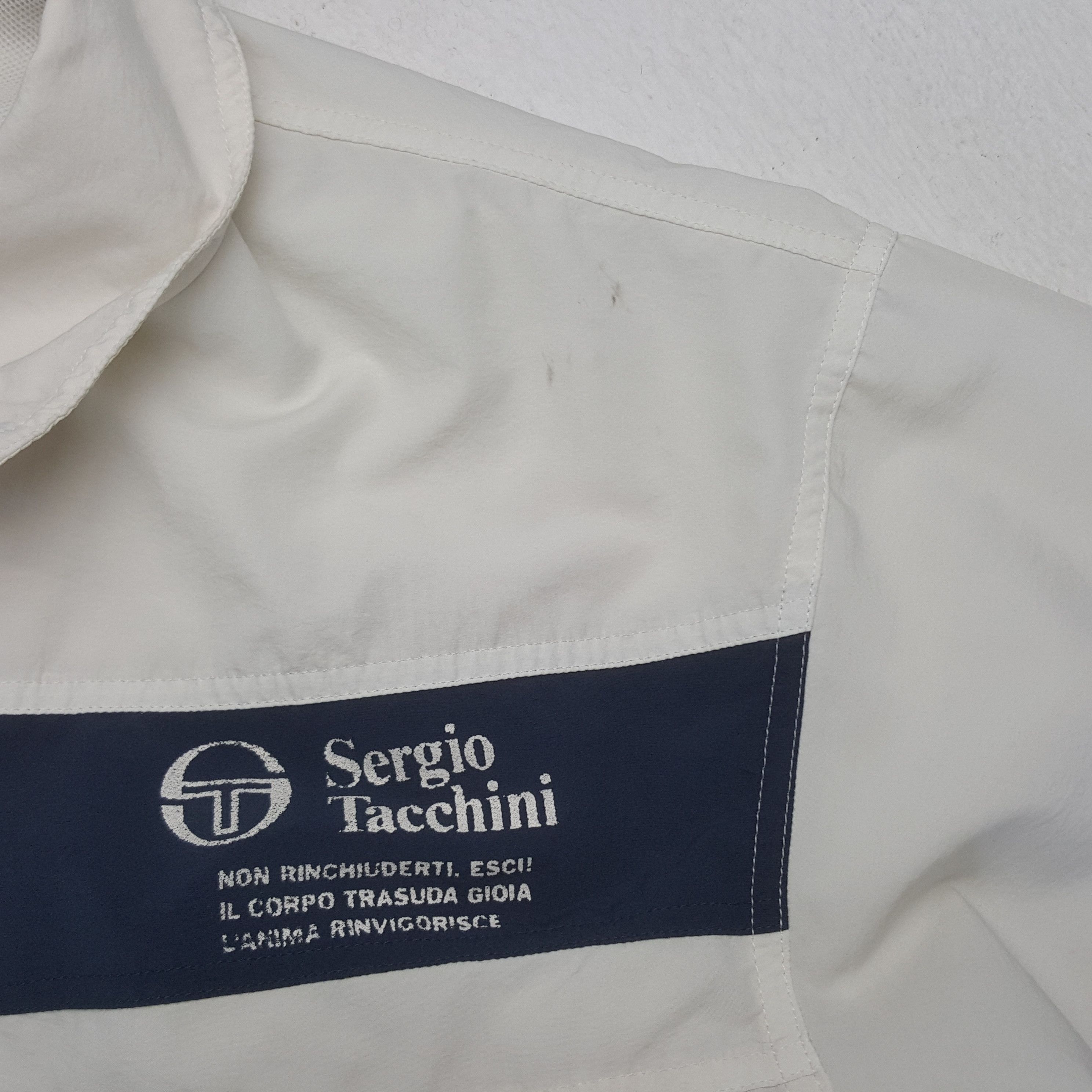 Sergio Tacchini Vintage Sergio Tachini Italian Tennis Sports Jacket RR4 Size US L / EU 52-54 / 3 - 9 Thumbnail
