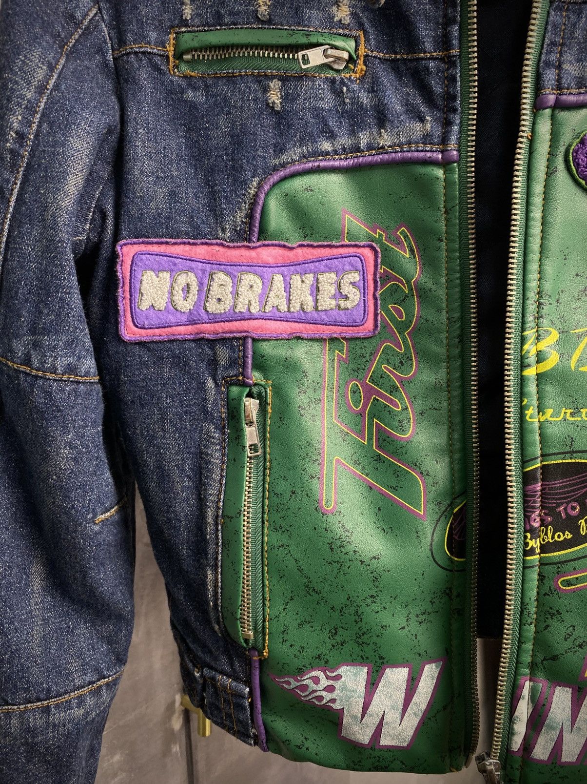 Byblos Byblos biker jacket 40 Size S / US 4 / IT 40 - 4 Thumbnail