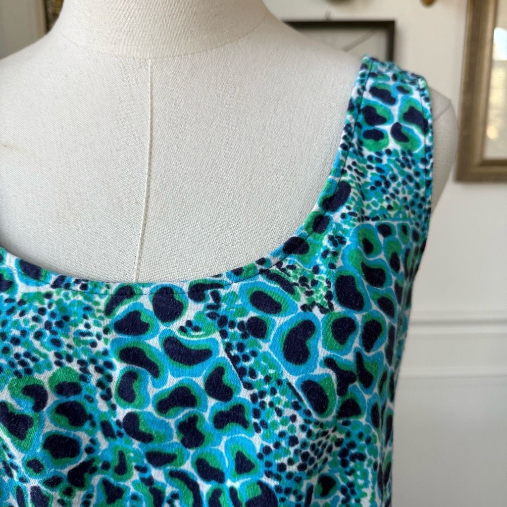 Lilly Pulitzer Lilly Pulitzer Abstract Giraffe Print Tank Top XL Size XL / US 12-14 / IT 48-50 - 3 Thumbnail