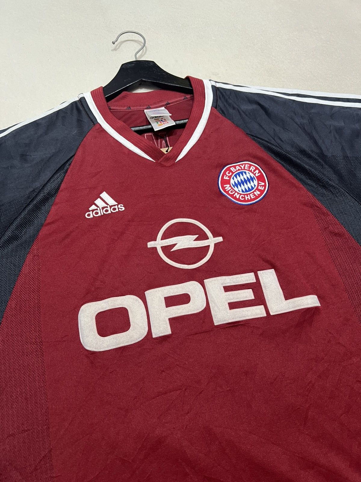 Adidas Bayern Munich 2001 Adidas Home Jersey Size US L / EU 52-54 / 3 - 2 Thumbnail