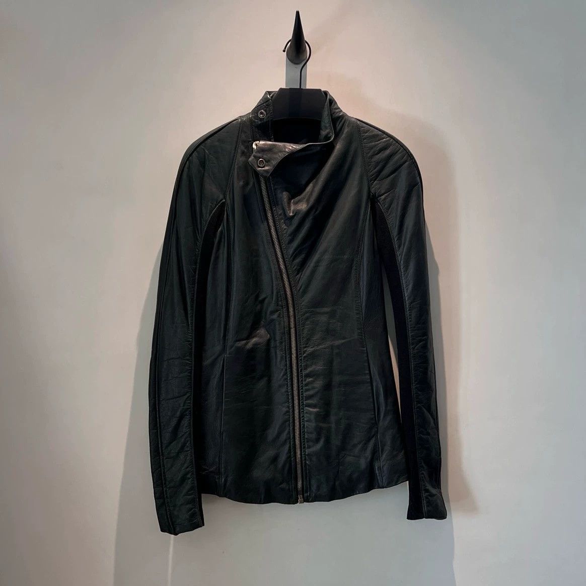 Rick Owens Rickowens Mainline Sheepskin Leather Jacket Size S / US 4 / IT 40 - 1 Thumbnail