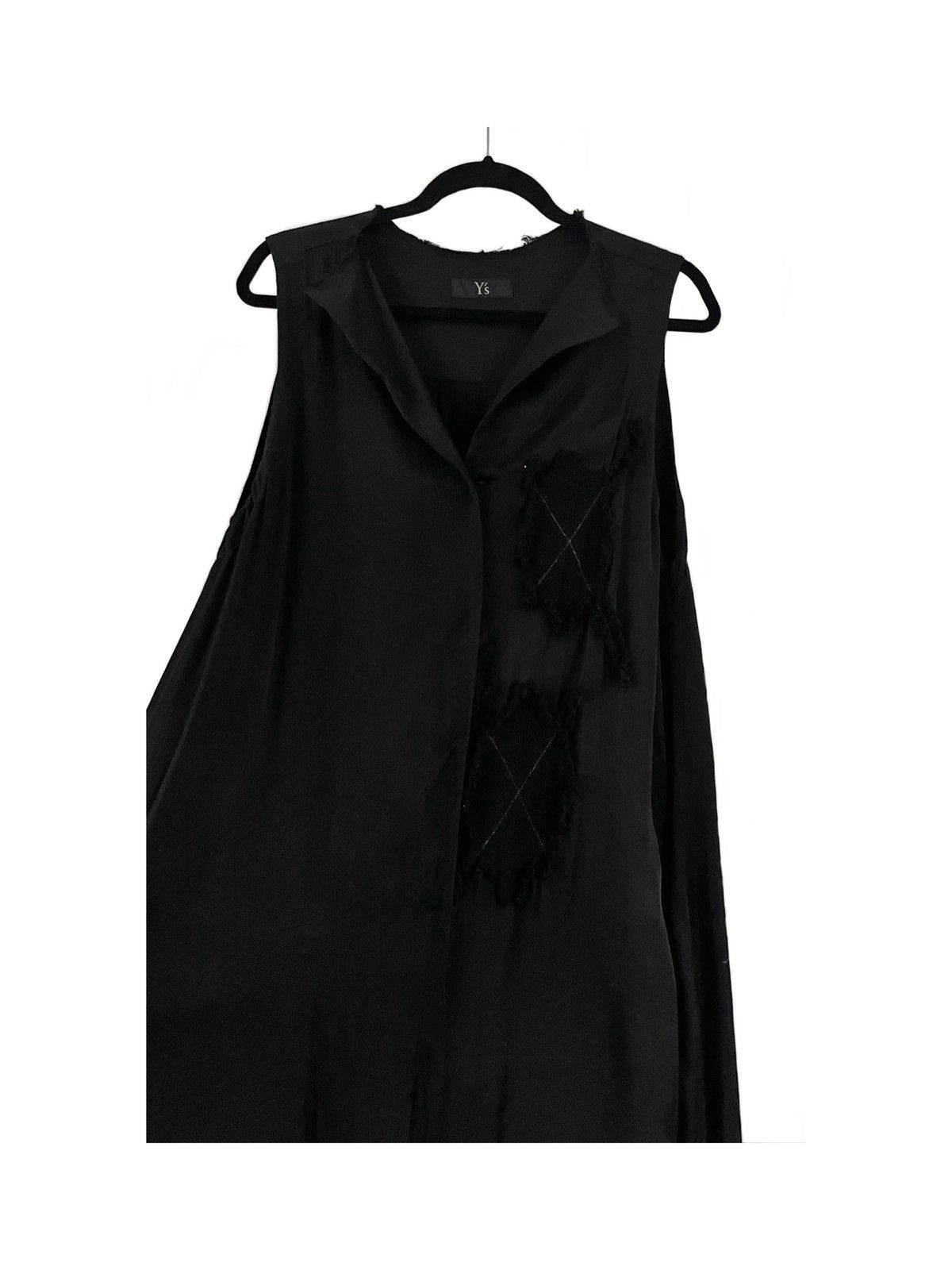 Y's Y’s Yohji Yamamoto AW 2022/2023 Black Dress Size US L / EU 52-54 / 3 - 3 Thumbnail