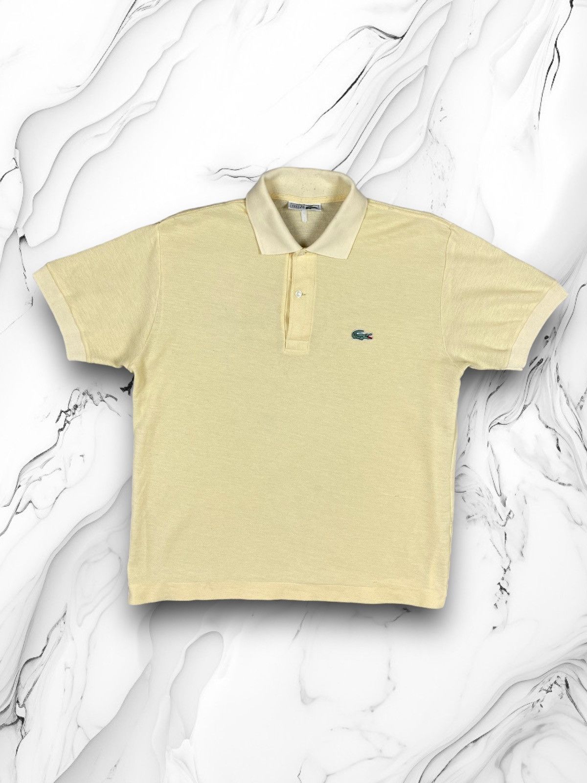 Lacoste Vintage Lacoste Basic Polo Shirt Size US L / EU 52-54 / 3 - 1 Thumbnail