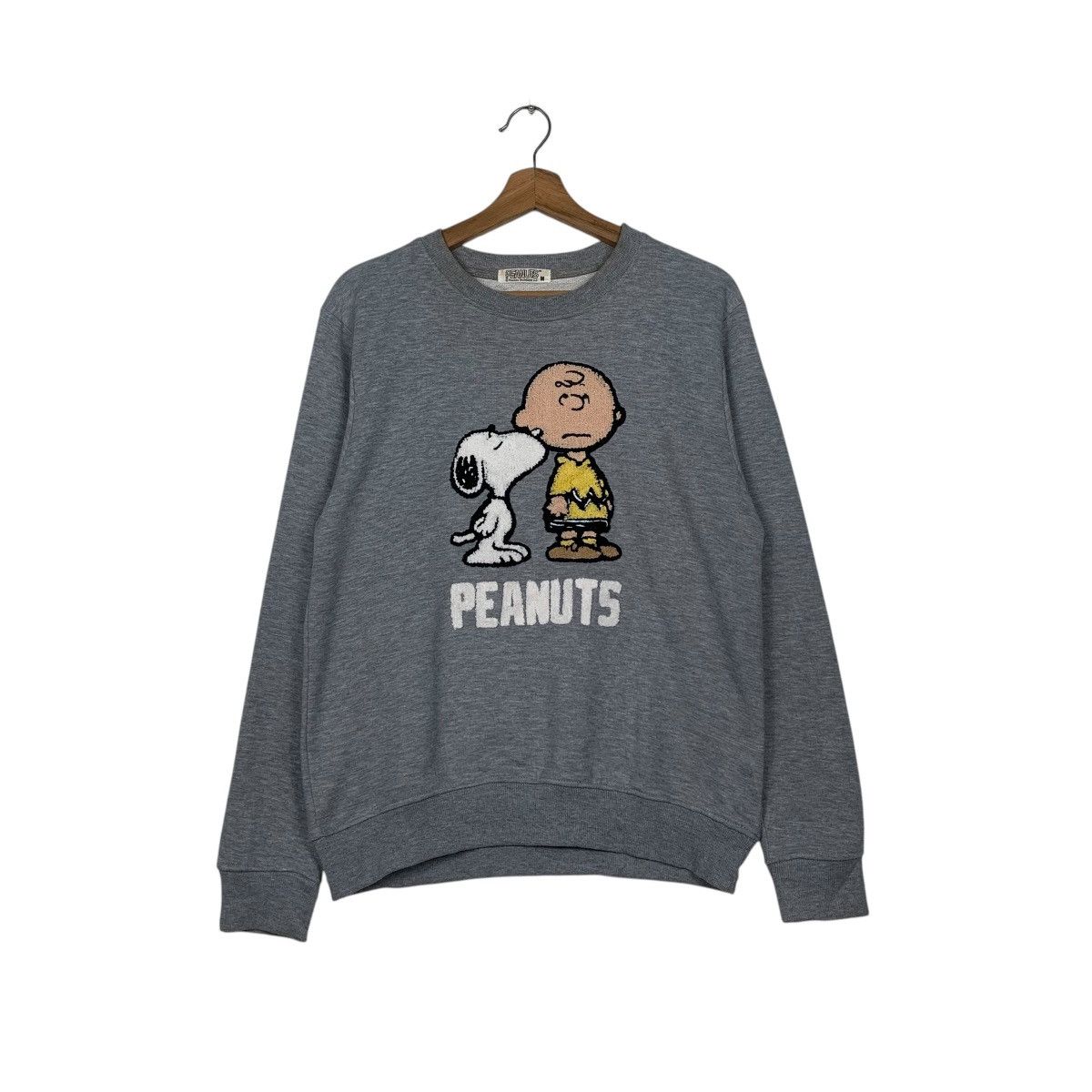Peanuts Peanuts Snoopy Crewneck Gray Sweatshirt Size US M / EU 48-50 / 2 - 1 Thumbnail