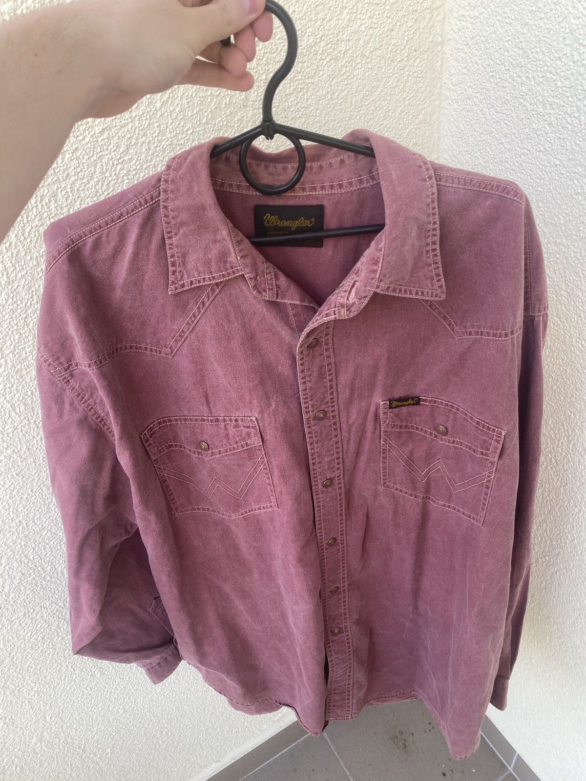 Vintage wrangler western shirt button up