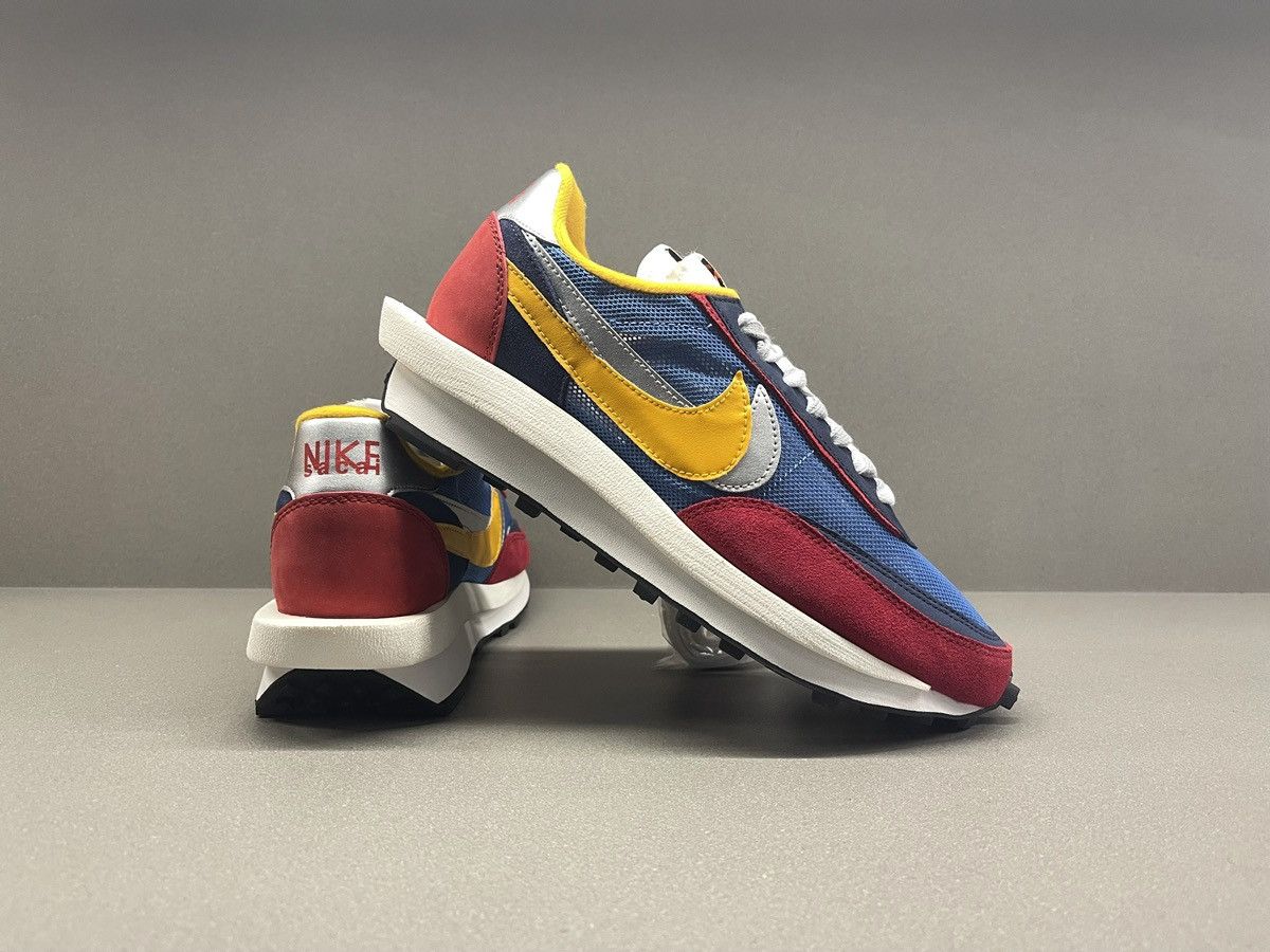 Nike × Sacai Nike Ld Waffle Sacai Blue/Multi Size US 9 / EU 42 - 7 Thumbnail