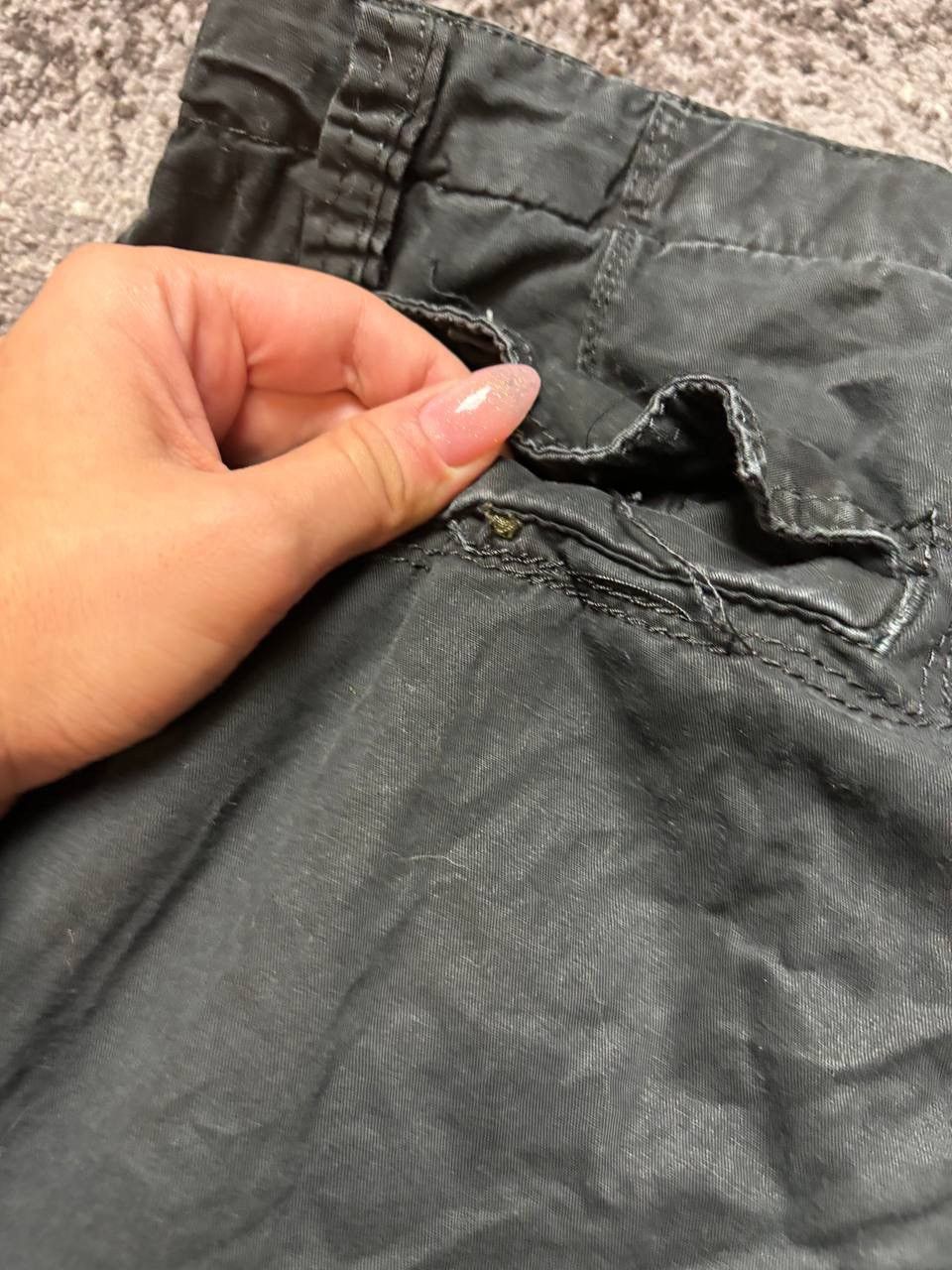 Japanese Brand × Vintage Vintage Y2K Yedifashoin Cargo Faded Shorts Size US 31 - 7 Thumbnail