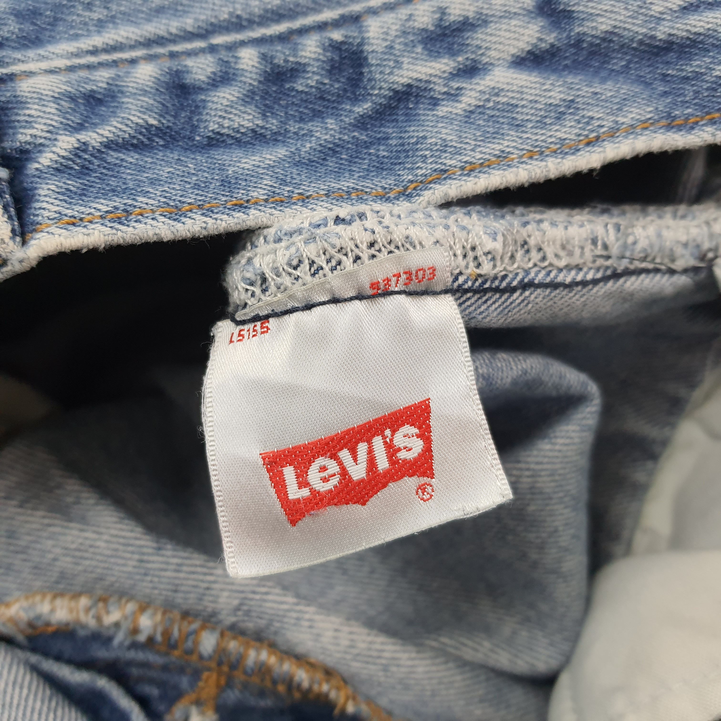 Levi's Vintage Levi's 501 Denim Distressed Paint Jeans C252N10 Size US 28 / EU 44 - 11 Thumbnail