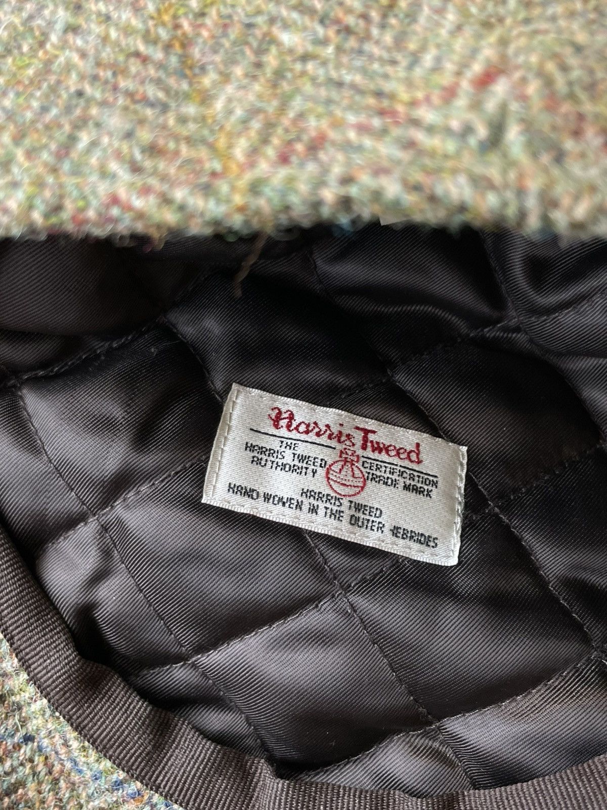 Harris Tweed Premium Harris Tweed Wool Newsboy Flat Cap Size ONE SIZE - 8 Thumbnail
