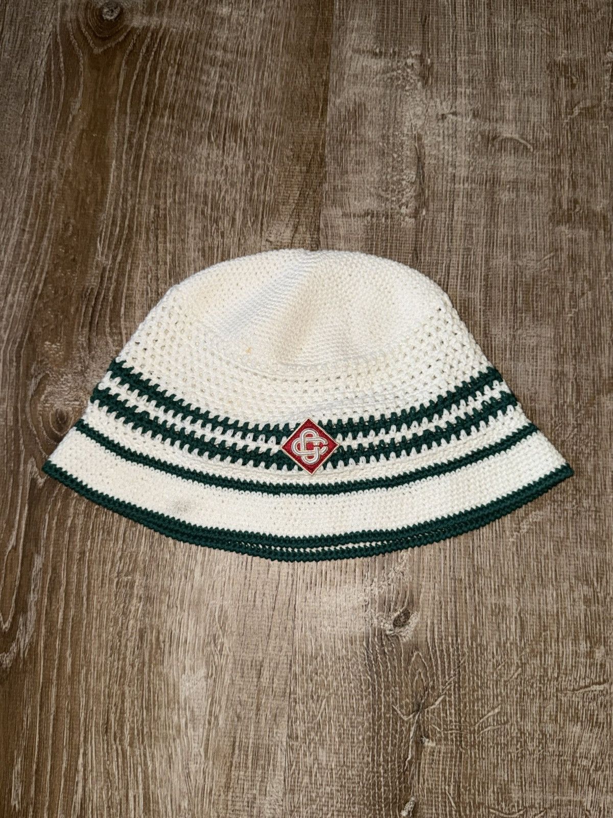 Casablanca Casablanca Crochet Tennis Bucket Hat Size ONE SIZE - 1 Thumbnail
