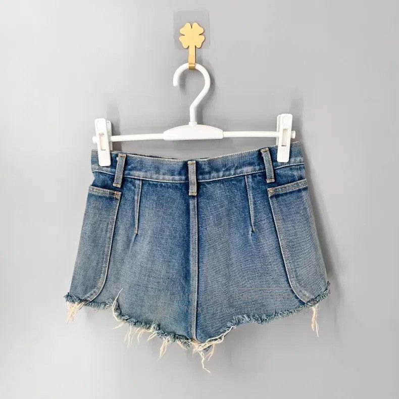 Saint Laurent Paris Denim shorts