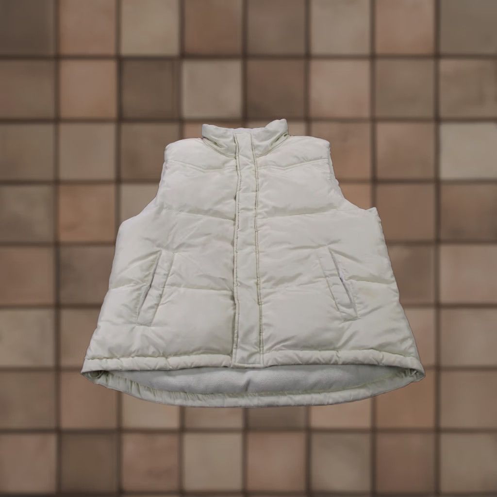 Ralph Lauren Lauren Ralph Lauren Vest Jacket Womens L White Down Puffer Performance Active Vest Size L / US 10 / IT 46 - 1 Thumbnail