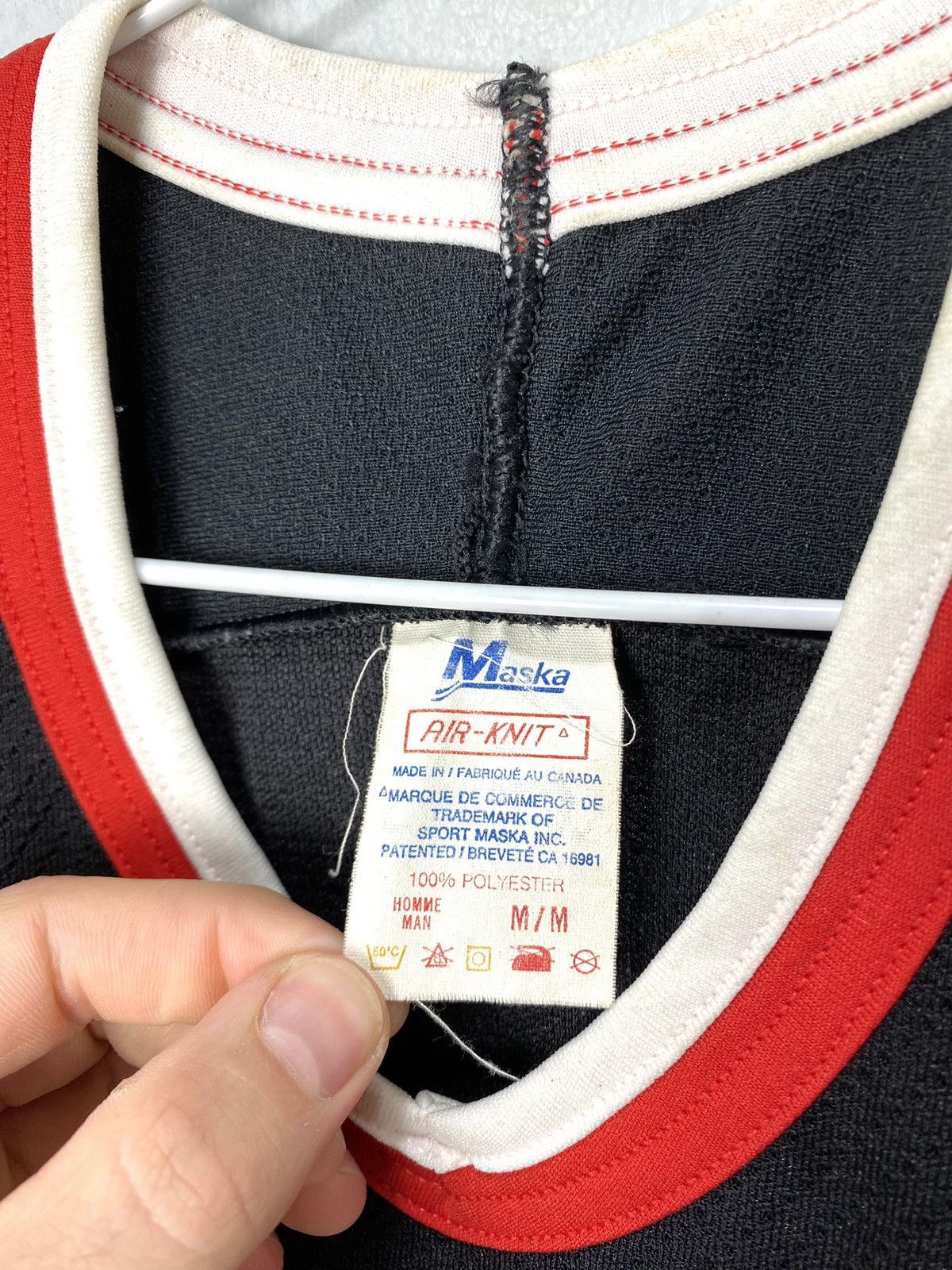 NHL Vintage Early 1990’s Moose Jaw Warriors Hockey Jersey Size US M / EU 48-50 / 2 - 5 Thumbnail