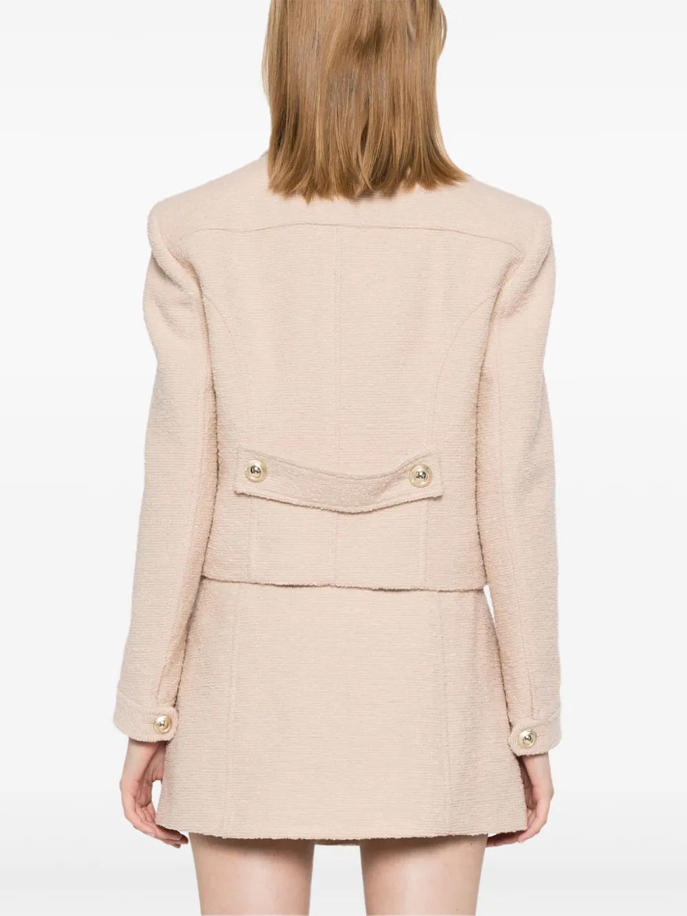 Tom Ford o1y0126 Boucle Jacket in Beige Size M / US 6-8 / IT 42-44 - 4 Thumbnail