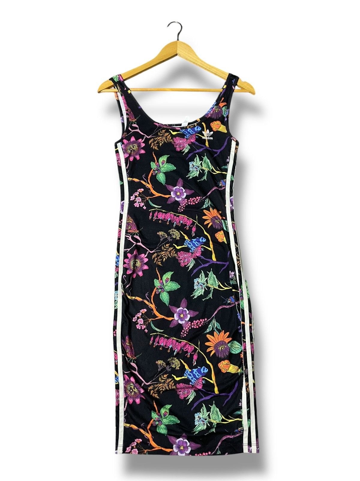 Adidas × Japanese Brand × Vintage Vintage ADIDAS Poisonous Garden Slim Dress (86) Size M / US 6-8 / IT 42-44 - 1 Thumbnail