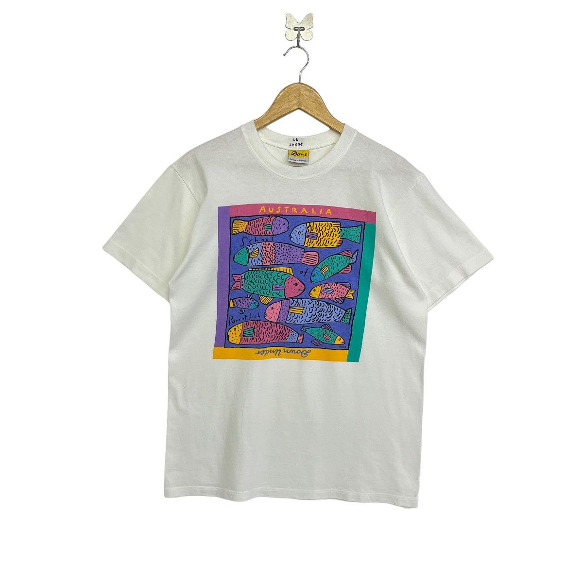 Vintage *Rare!! KEN DONE down under Australia fish printed Size US M / EU 48-50 / 2 - 1 Thumbnail