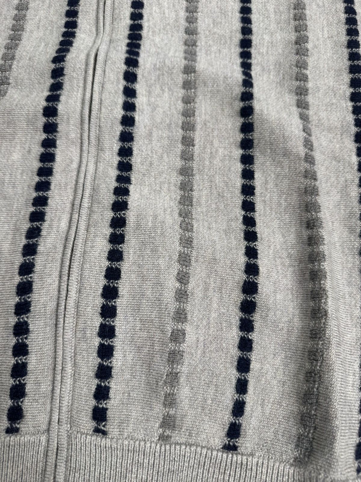 Aime Leon Dore Jacquard stripe polo cardigan Size US M / EU 48-50 / 2 - 5 Thumbnail