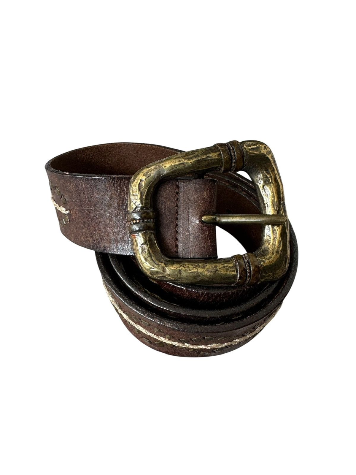 Leather Archive Post & Co. Italian leathers belt Size ONE SIZE - 1 Thumbnail