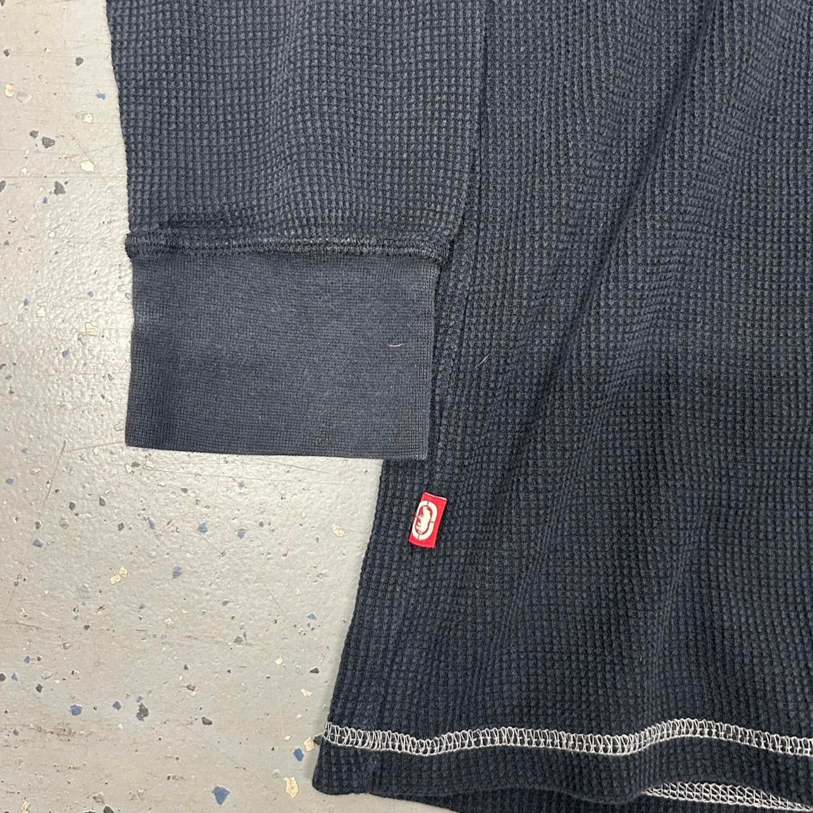Ecko Unltd. Y2K Black Ecko Thermal long sleeve shirt Size US XXL / EU 58 / 5 - 2 Thumbnail