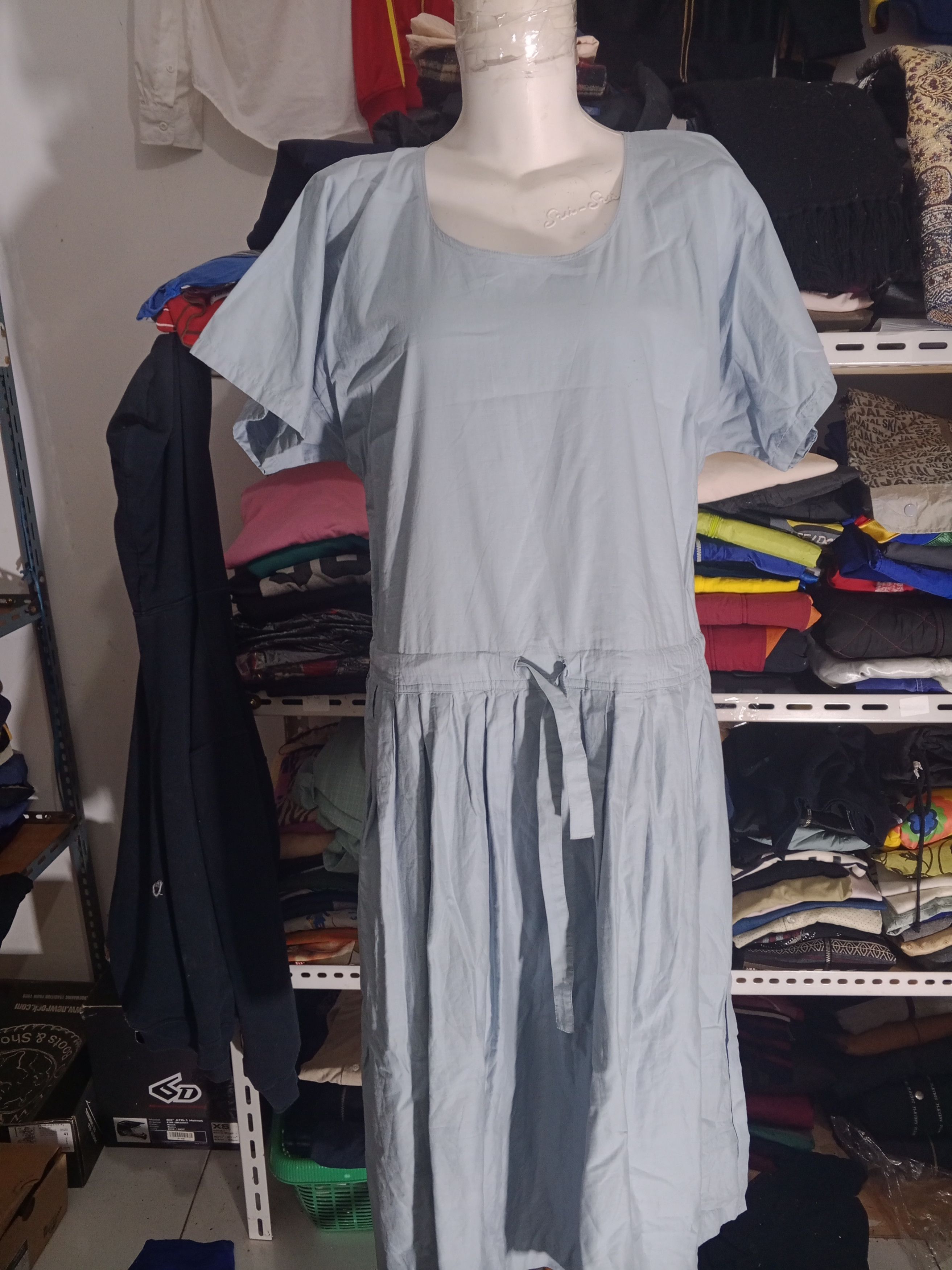 Issey Miyake × Japanese Brand × Vintage Issey Miyake Long Dress 80s BEST OFFER Size M / US 6-8 / IT 42-44 - 1 Thumbnail