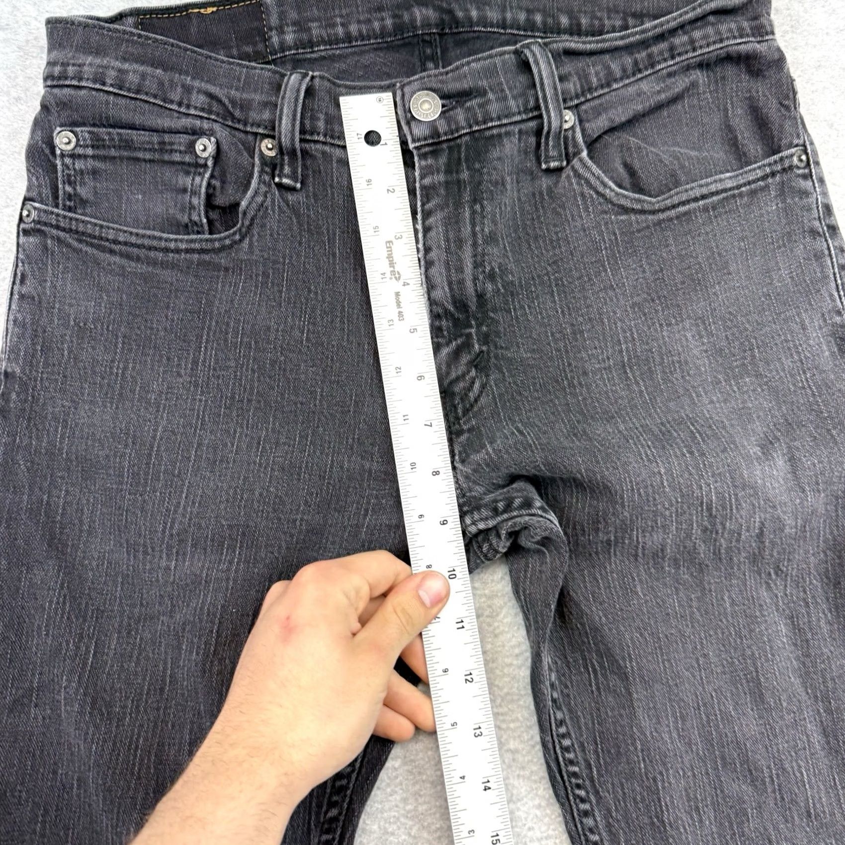 Levi's Levi’s 559 Jeans Men’s 32 x 30 Black Denim Relaxed Straight Fit Stretch Casual Regular None 559 Jeans Mens Regular Black Denim Straight 32x30 Size US 32 / EU 48 - 4 Thumbnail