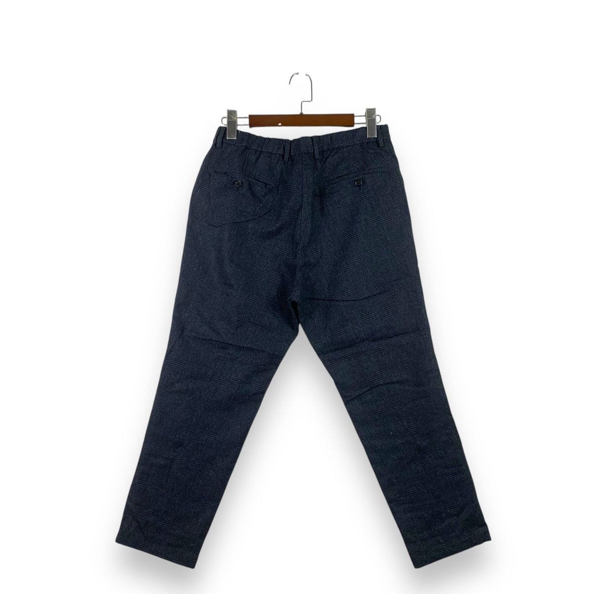 United Arrows UNITED ARROWS Green Label Relaxing Tapered Check Pant Size 32" / US 10 / IT 46 - 3 Thumbnail