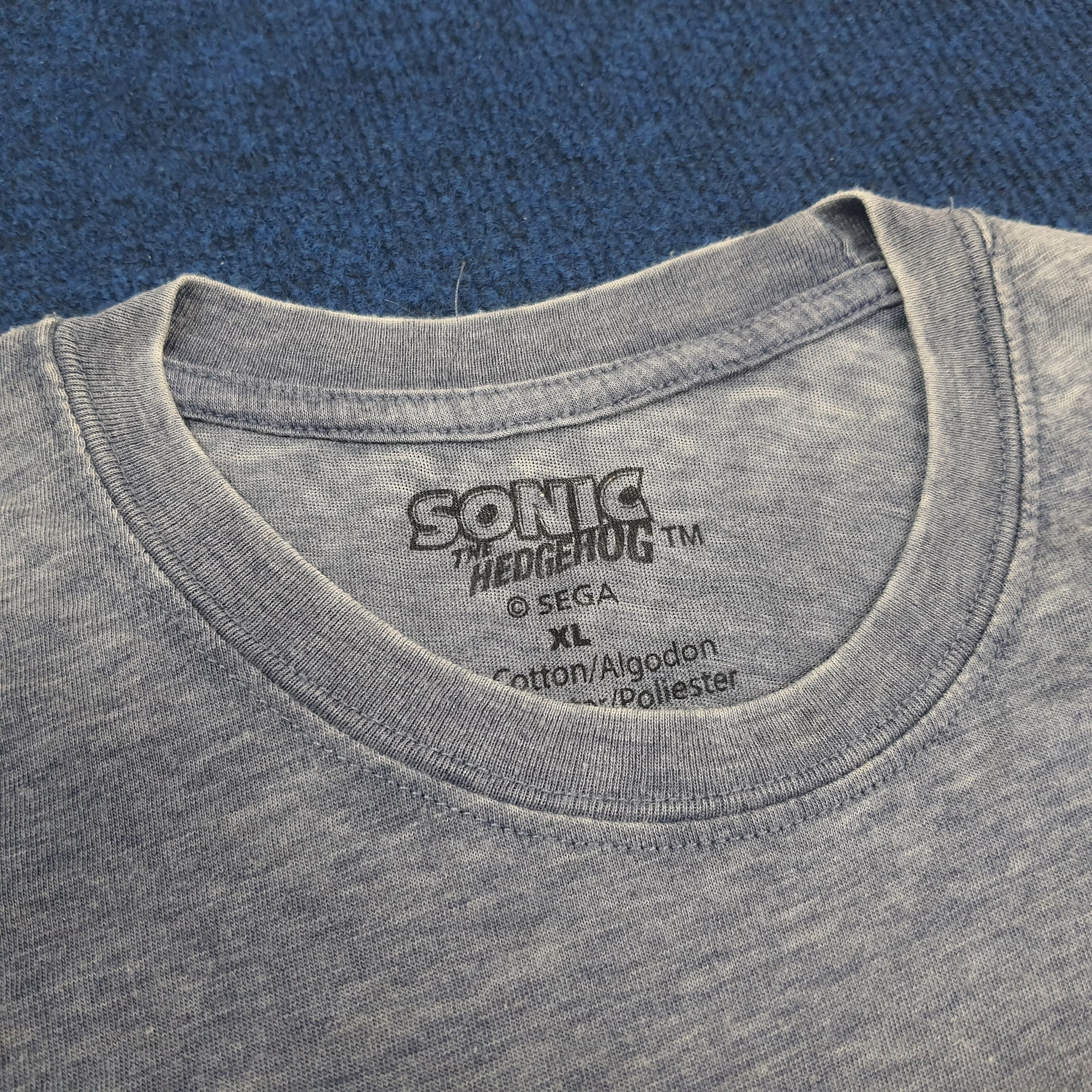 Playstation × The Game × Vintage Vintage Sega Genesis Sonic The Hedgehog Anime Game Tshirt Size US L / EU 52-54 / 3 - 4 Thumbnail