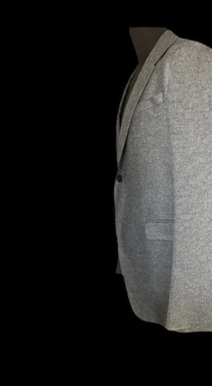 Kenzo Kenzo grey blazer jacket flanel Wool Size 54R - 2 Thumbnail
