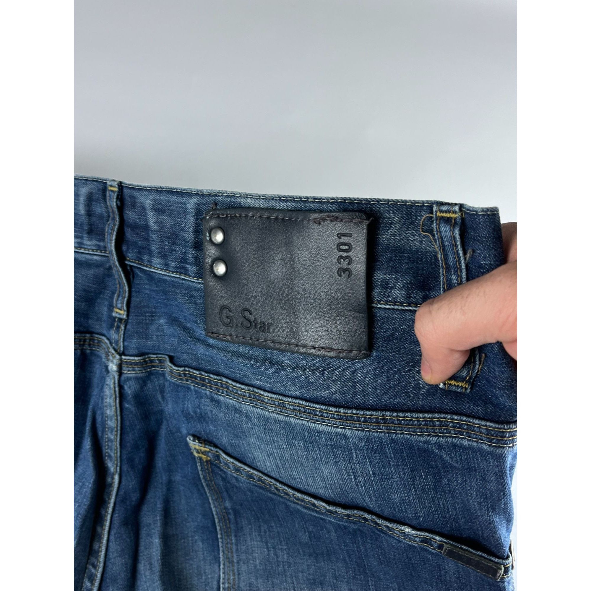 G-Star G-Star Raw Denim Vintage Baggy Jeans Size US 31 - 7 Thumbnail