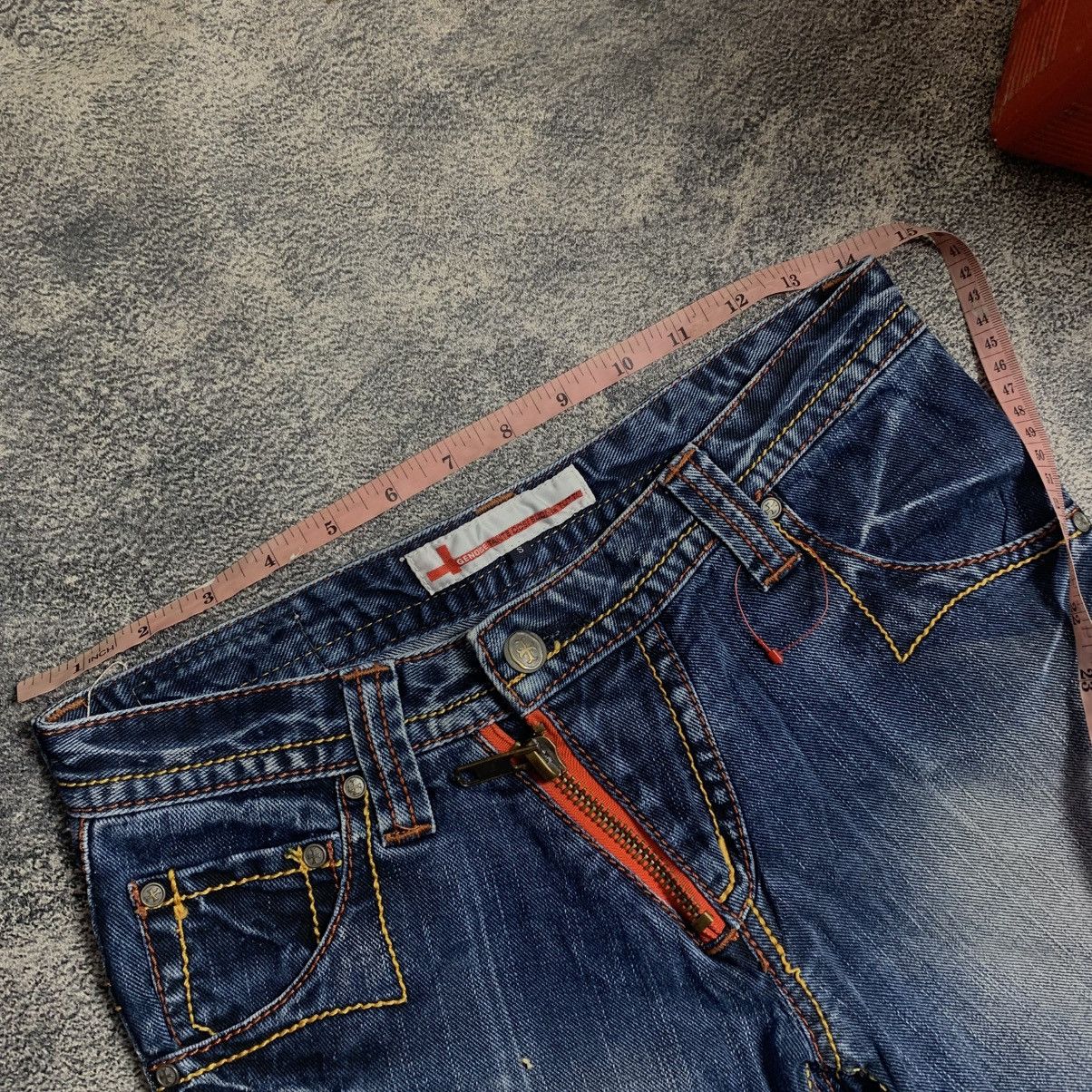 If Six Was Nine Flared Jeans Genoese Tante Cose Bounea Tutti Size 28" / US 6 / IT 42 - 8 Thumbnail