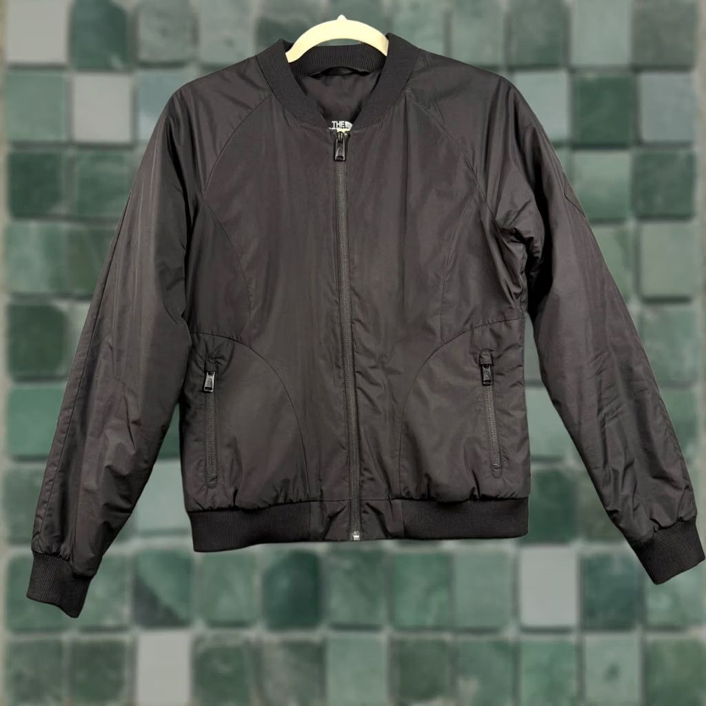 The North Face The North Face Jester Bomber Jacket Small Black Insulated Polyester Zip Pockets Womens Size S / US 4 / IT 40 - 1 Thumbnail