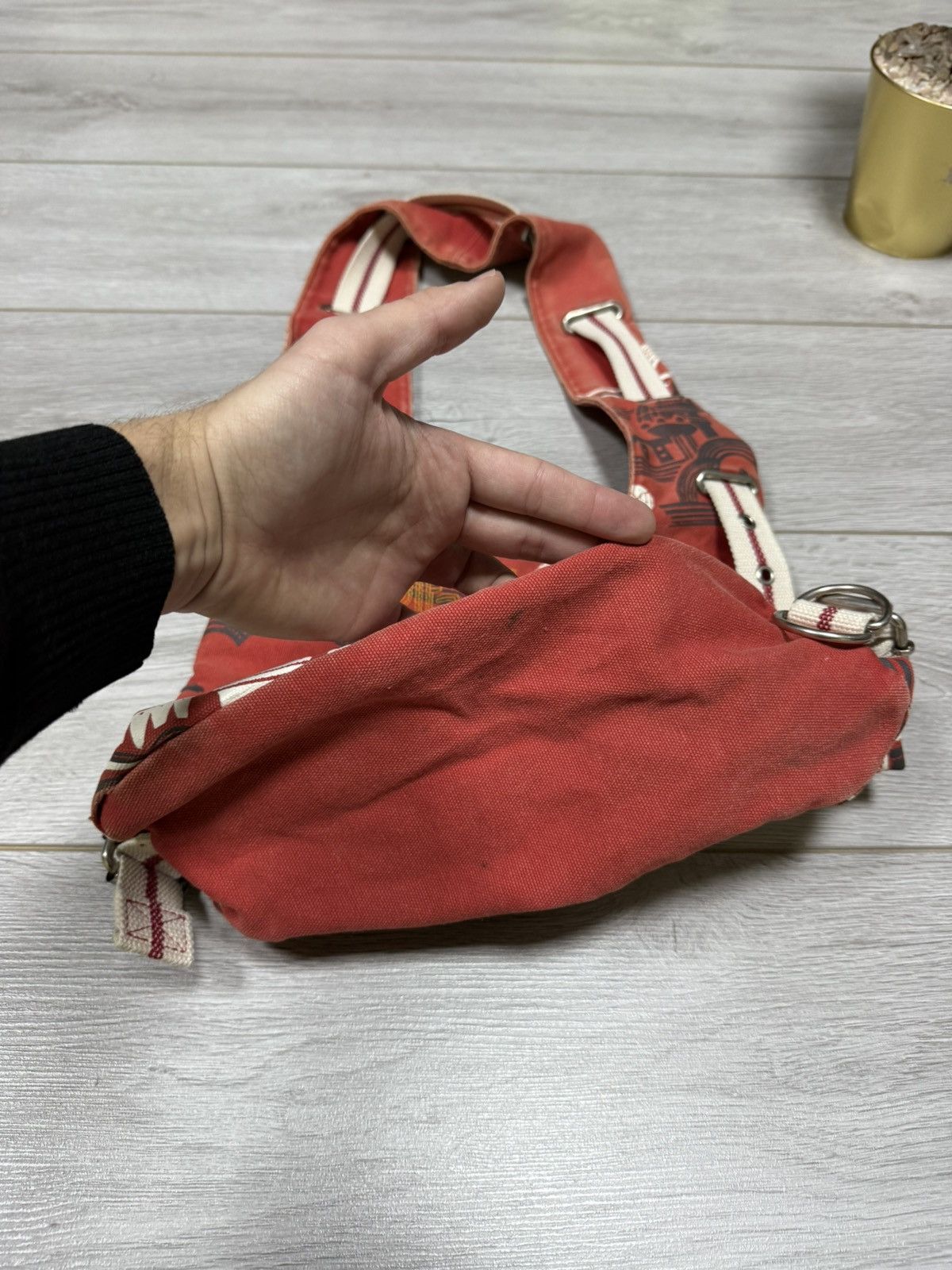 Diesel Diesel vintage belt paint bag urban Size ONE SIZE - 4 Thumbnail
