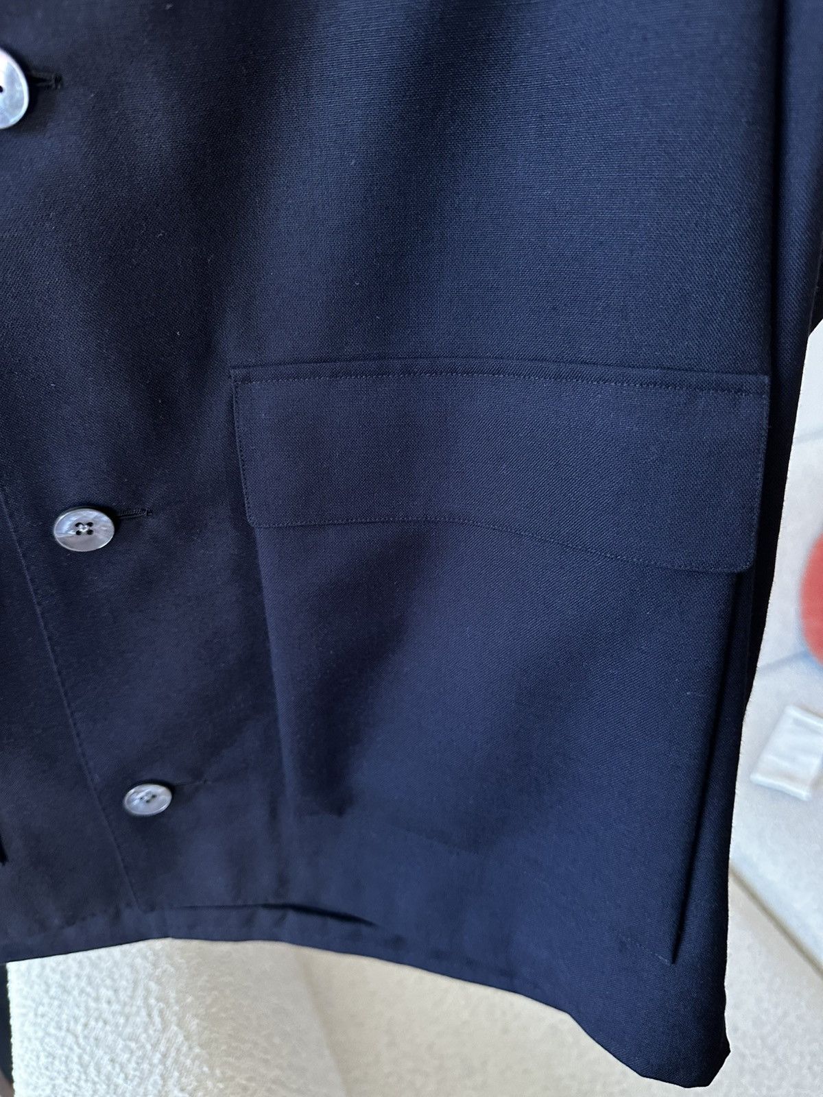 P. Johnson P. Johnson Dark Navy Chore Coat / Overshirt - Large Size US L / EU 52-54 / 3 - 7 Thumbnail
