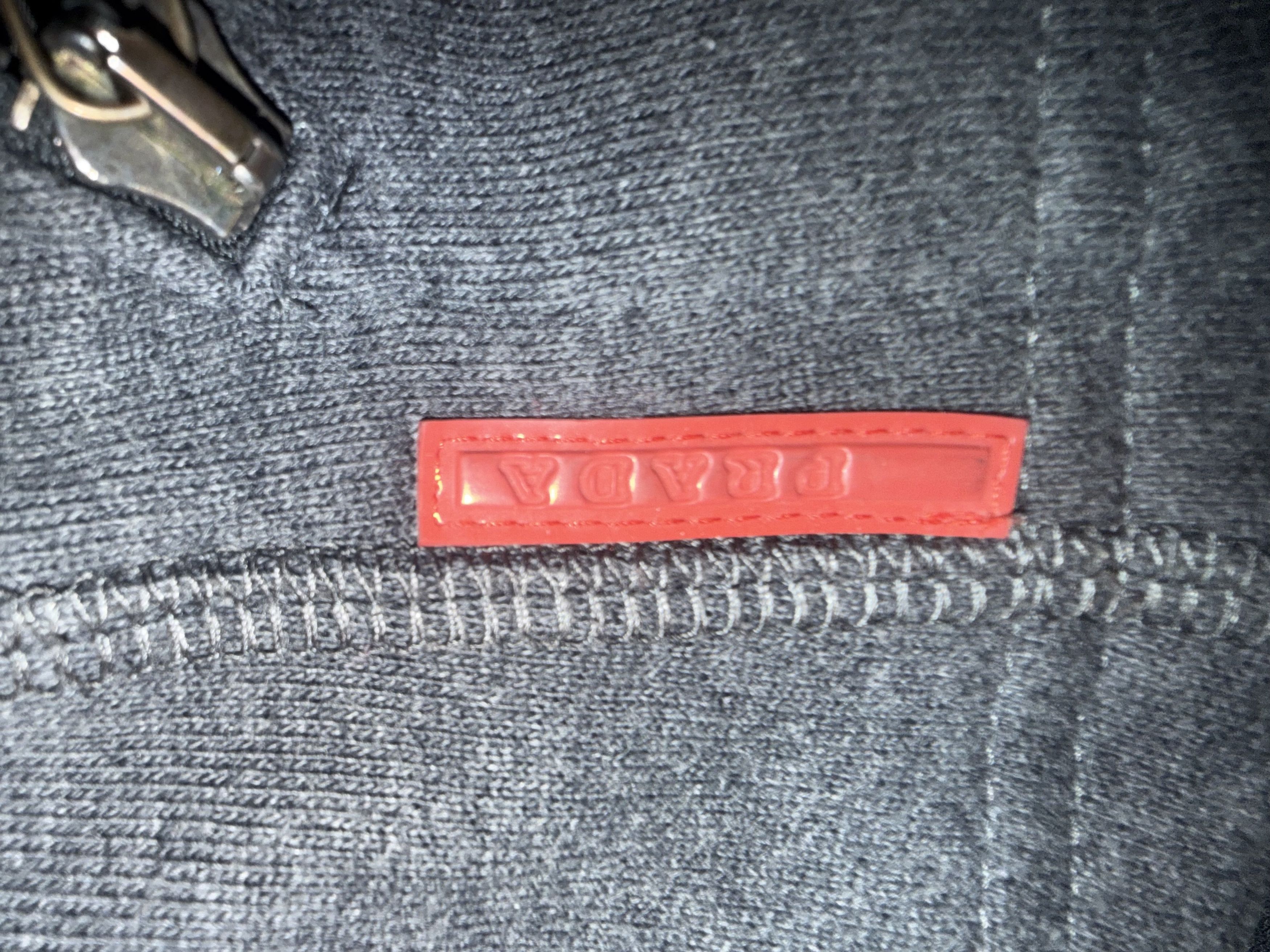 Prada Prada Archive Hybrid Knit Zip Jacket Size XS / US 0-2 / IT 36-38 - 3 Thumbnail