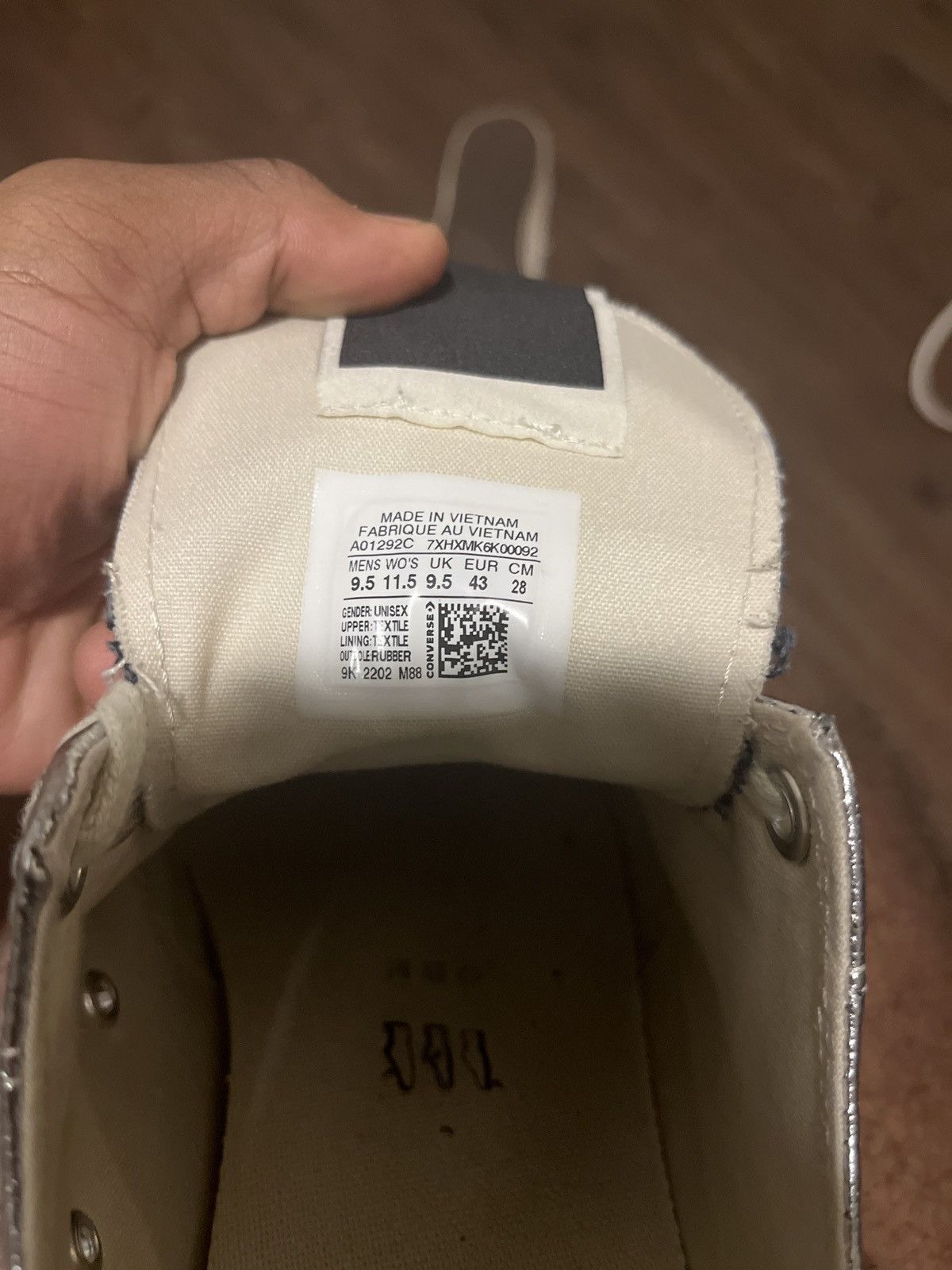 Rick Owens Rick Owen Converse Size US 9.5 / EU 42-43 - 7 Thumbnail