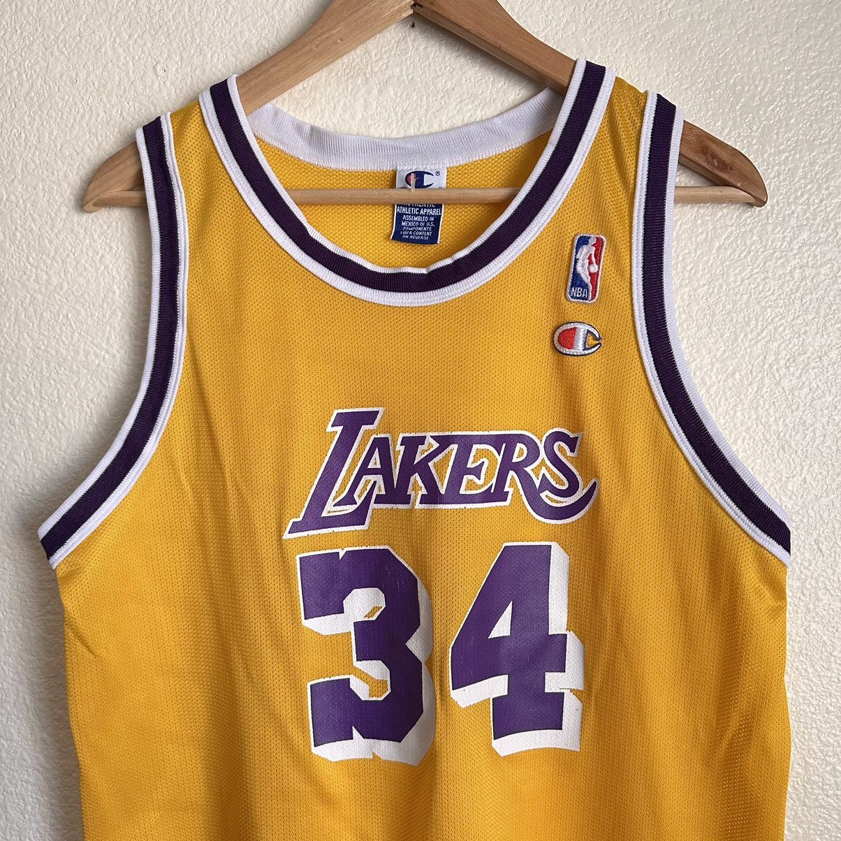 Champion Vintage Champion Shaquille Shaq Lakers Jersey YOUTH XL 18-20 Size US S / EU 44-46 / 1 - 4 Thumbnail