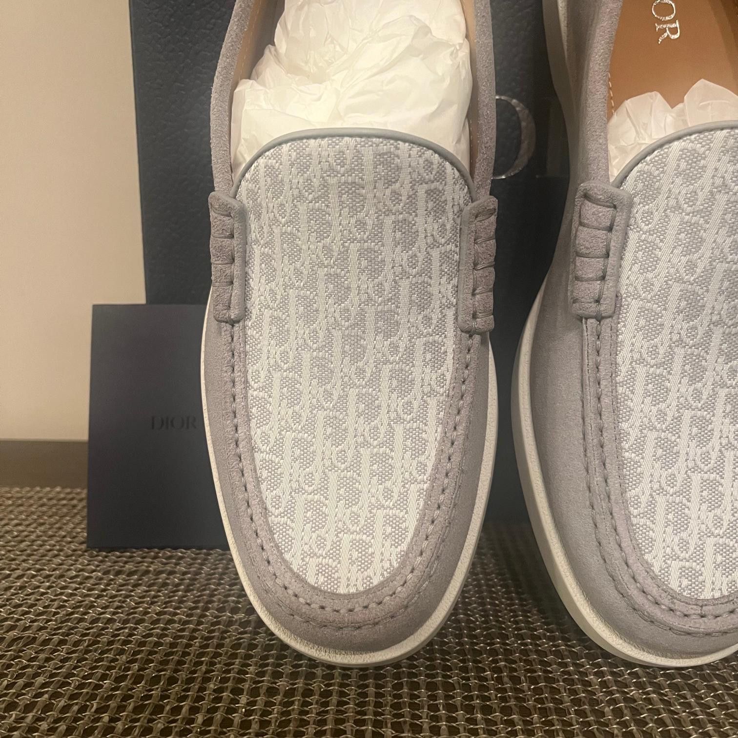 Dior o1rshd1 Grainville Loafer in Grey Size US 7.5 / EU 40-41 - 13 Thumbnail
